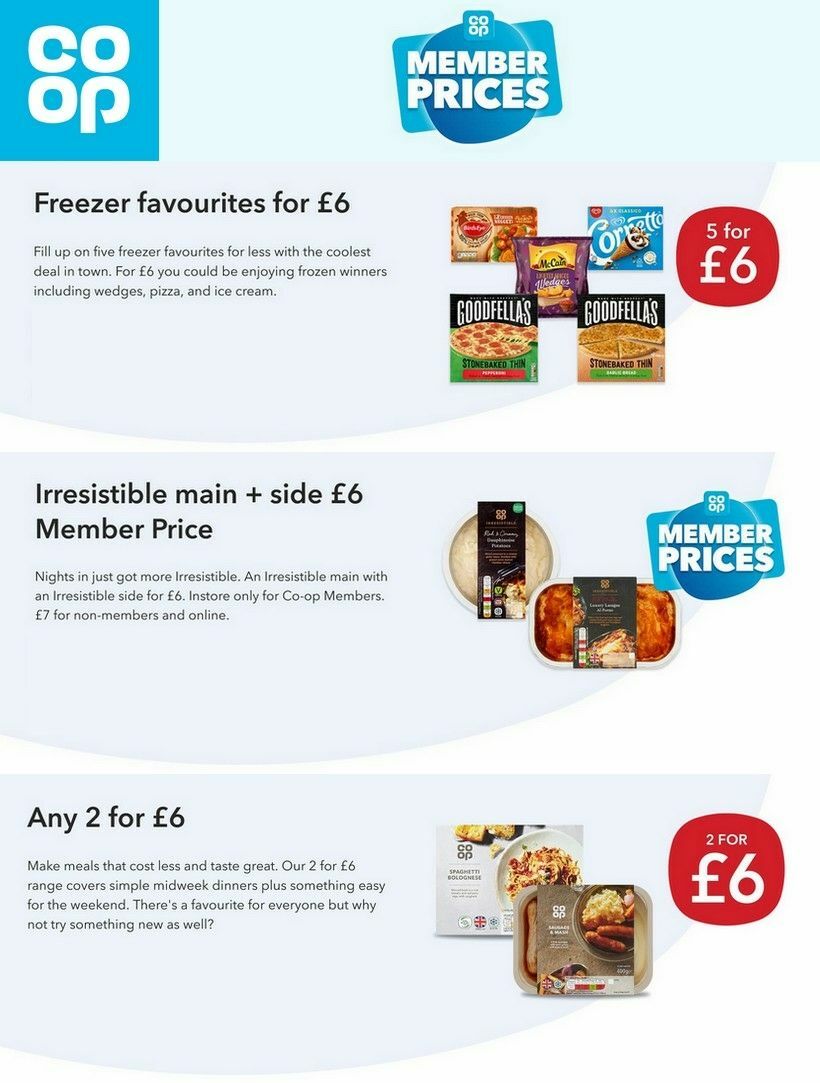 Co Op Food Offers Special Buys From 5 February