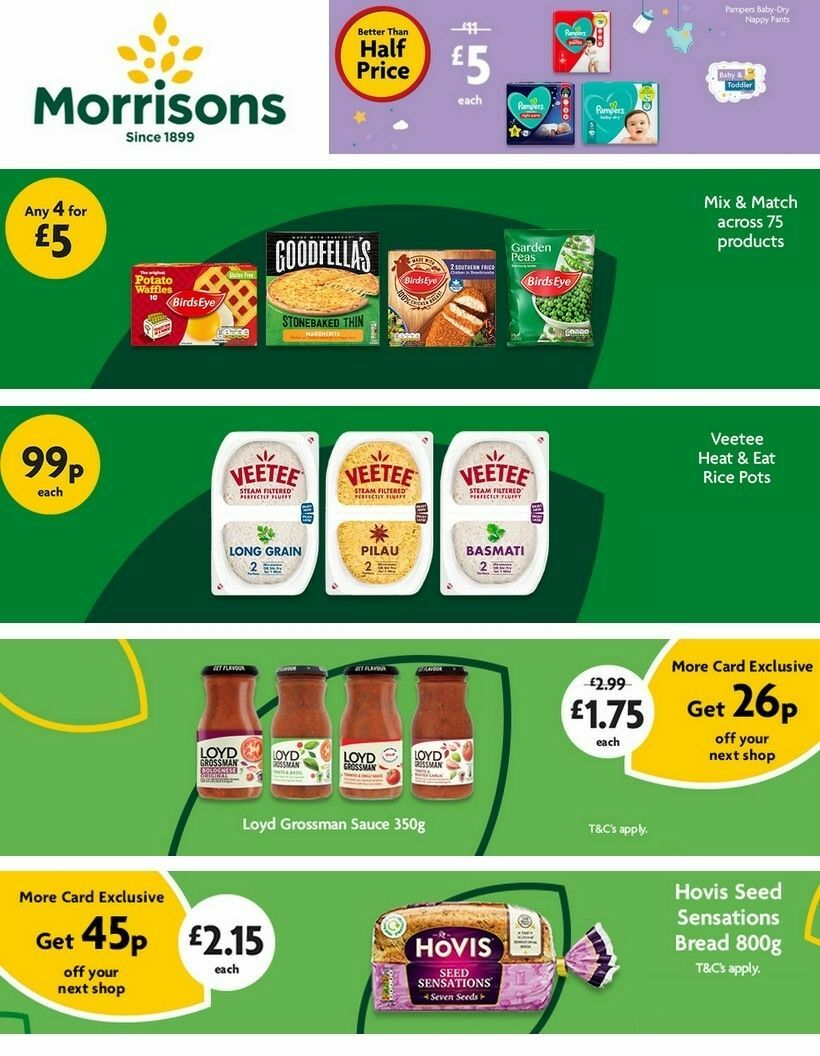 Special Offers At Morrisons Supermarkets