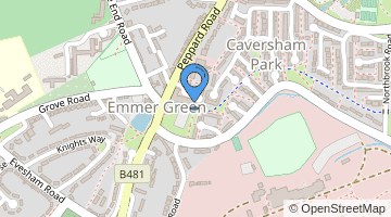 Emmer Green Reading Map Post Office - Reading, Emmer Green - Opening Times & Branch Details