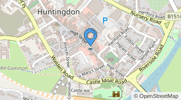 Huntingdon Town Centre Map Santander - Huntingdon, High Street - Opening Times & Branch Details