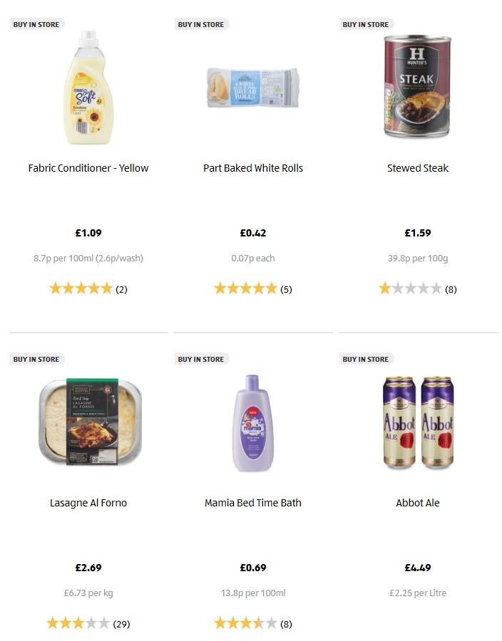 ALDI Offers from 5 December