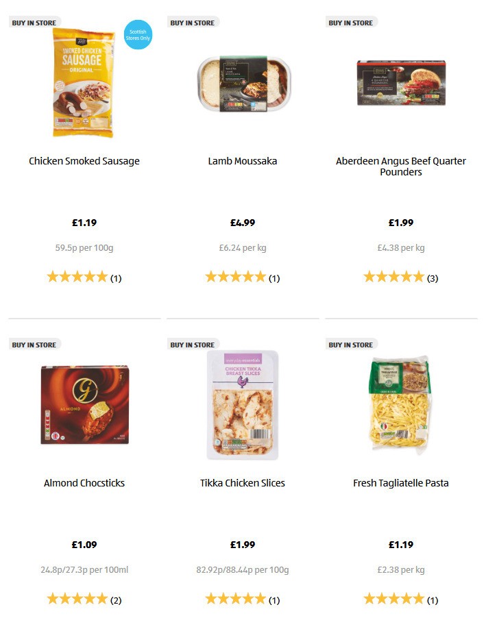 ALDI Offers from 2 April