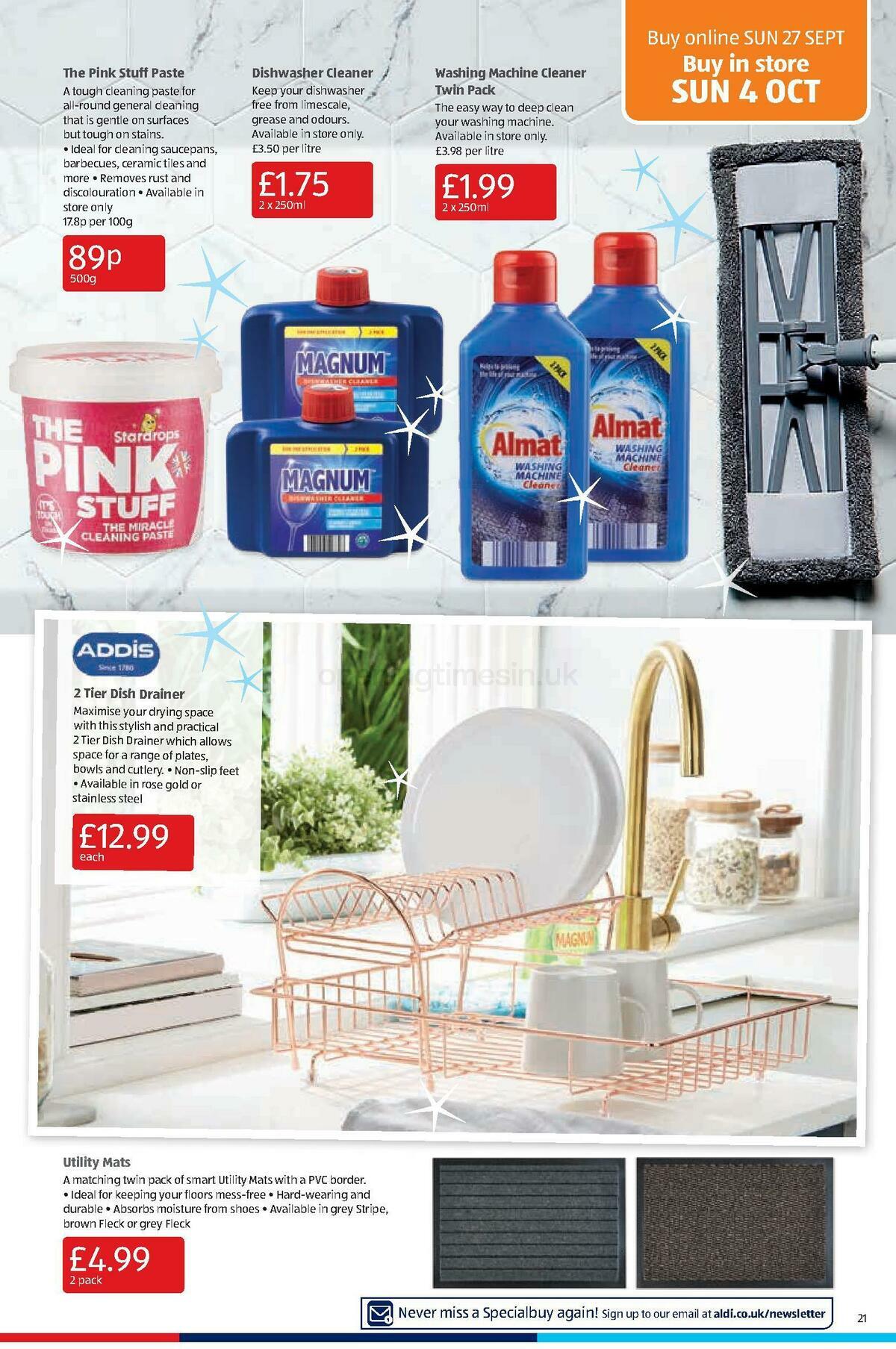 ALDI Offers from 27 September