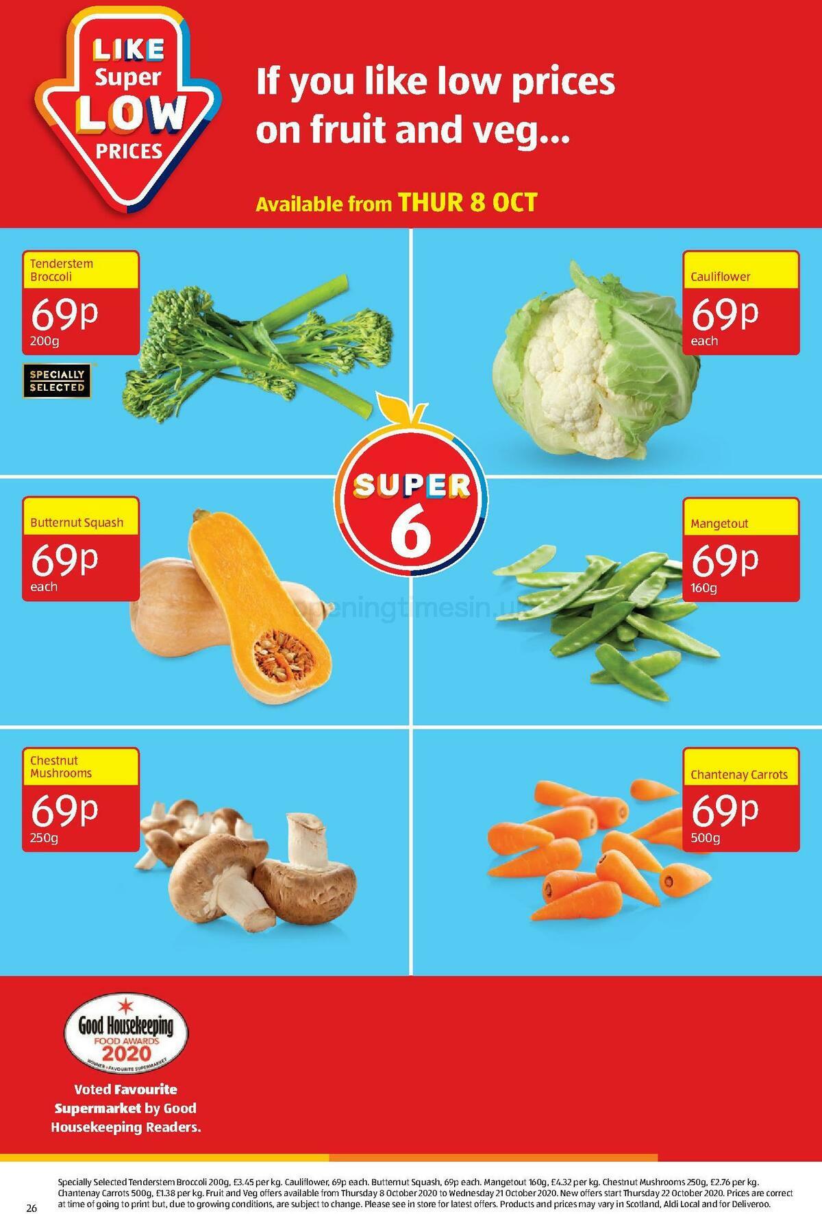 ALDI Offers from 4 October