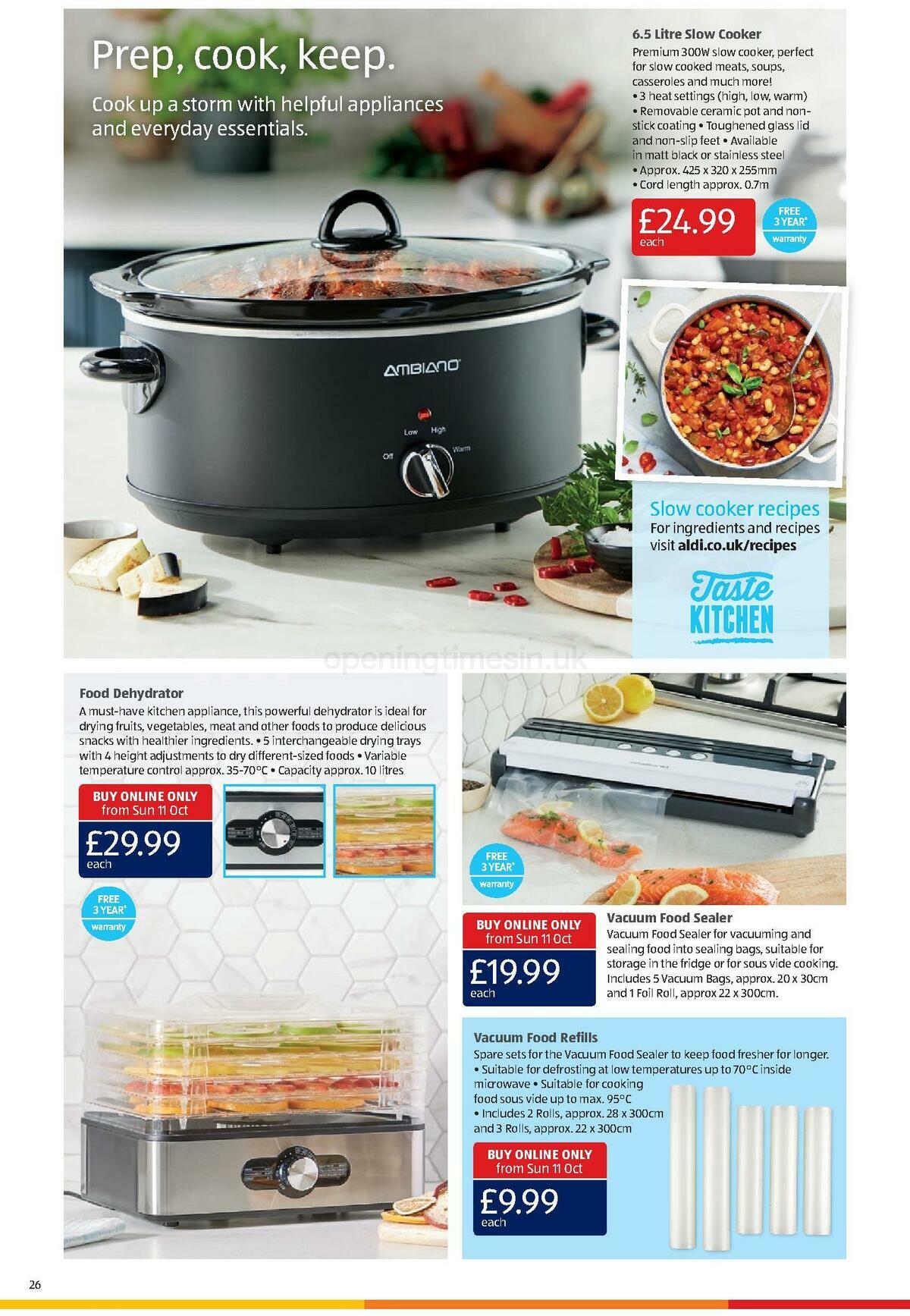 ALDI Offers from 11 October