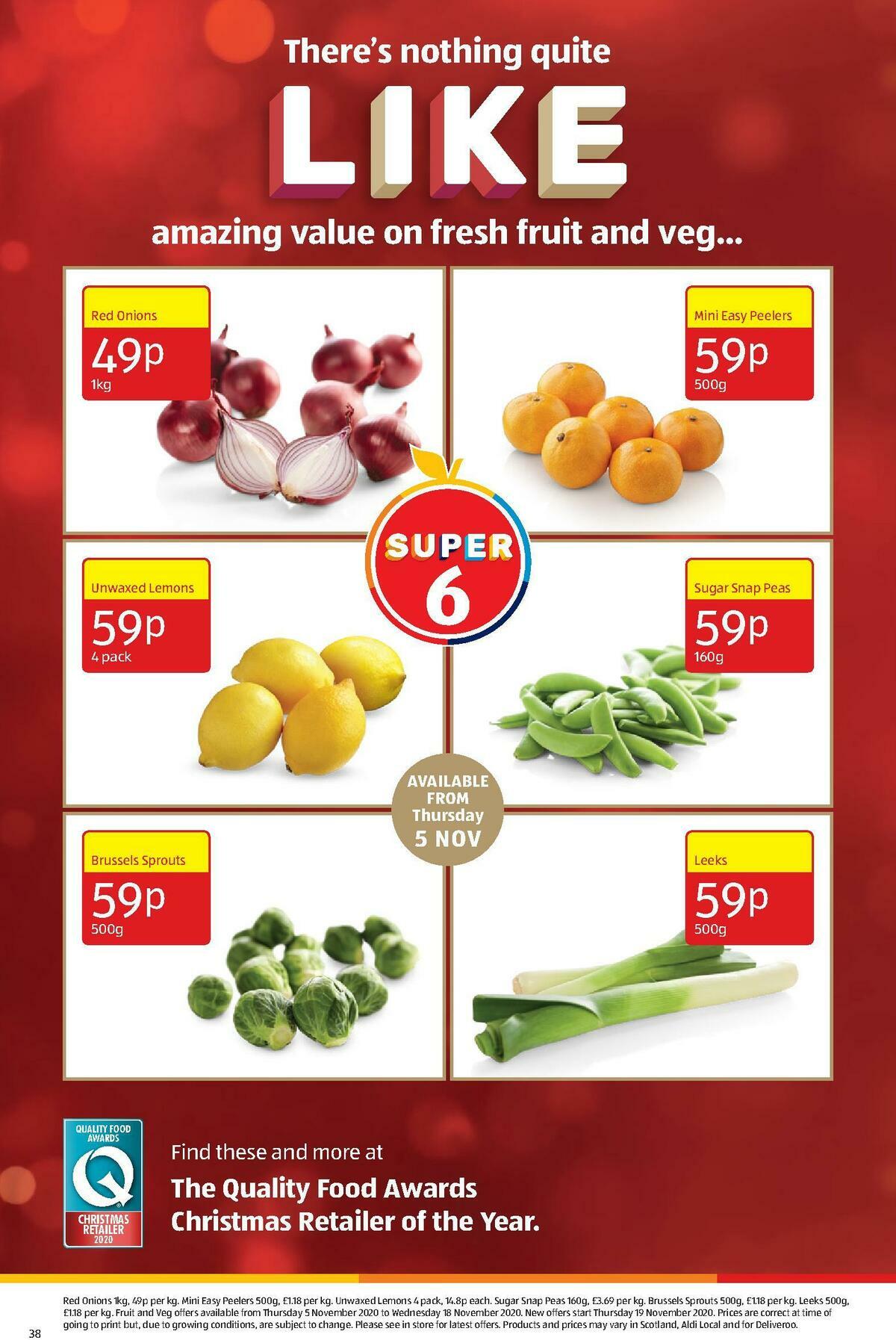 ALDI Offers from 8 November