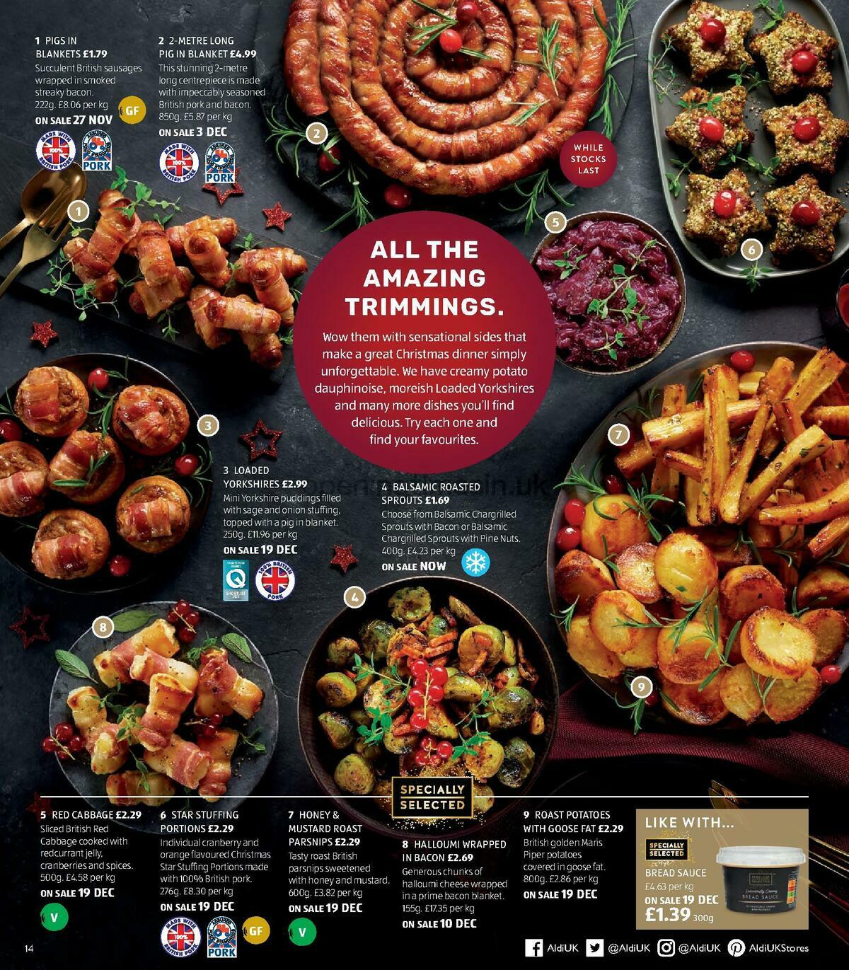 ALDI Christmas Brochure Offers from 8 November