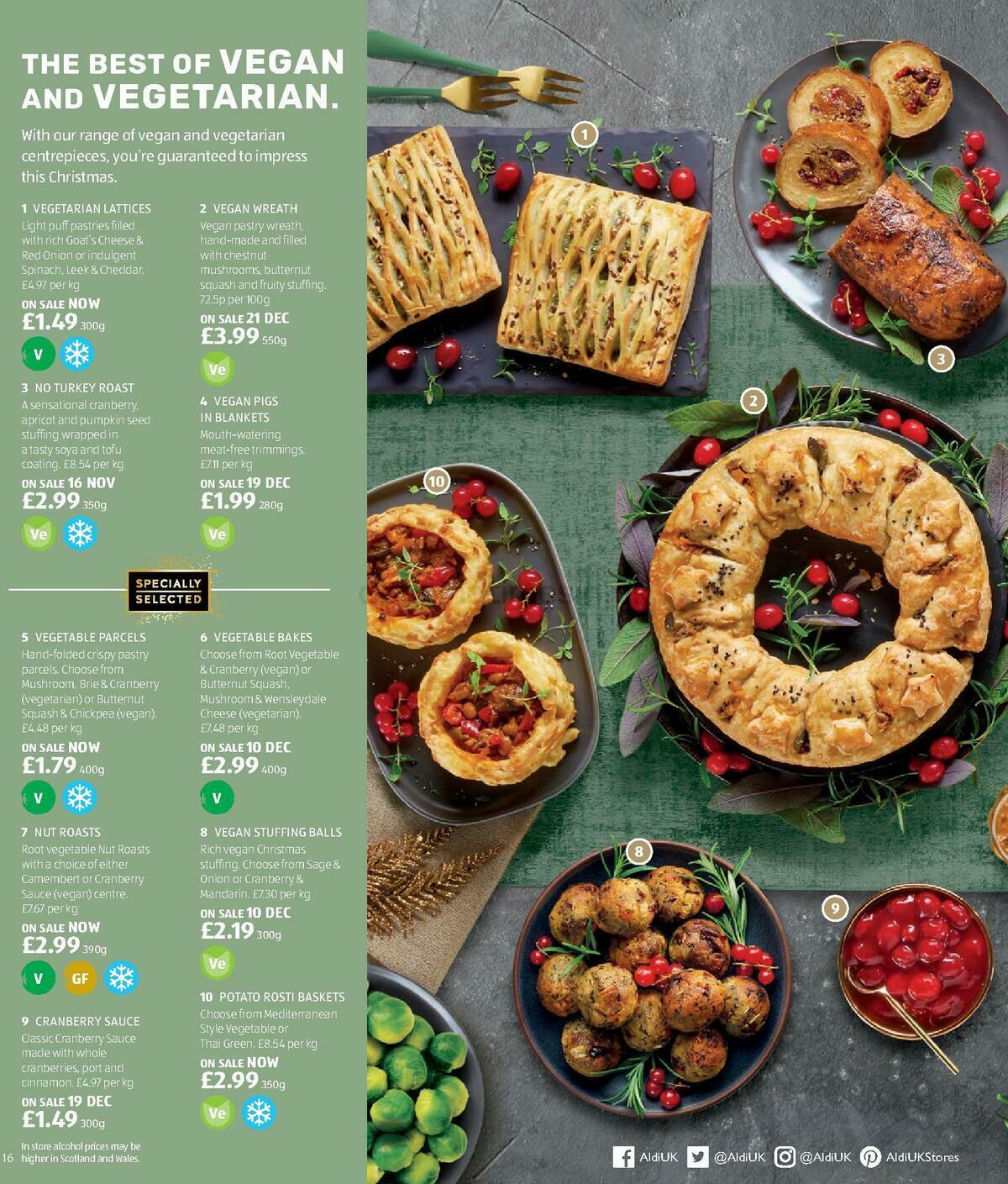 ALDI Christmas Brochure Offers from 8 November