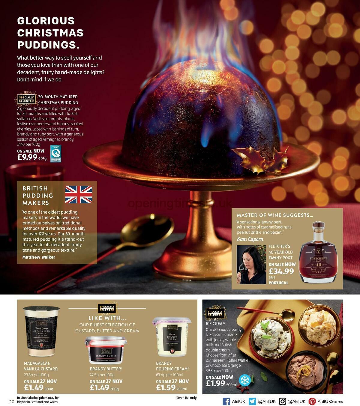 ALDI Christmas Brochure Offers from 8 November