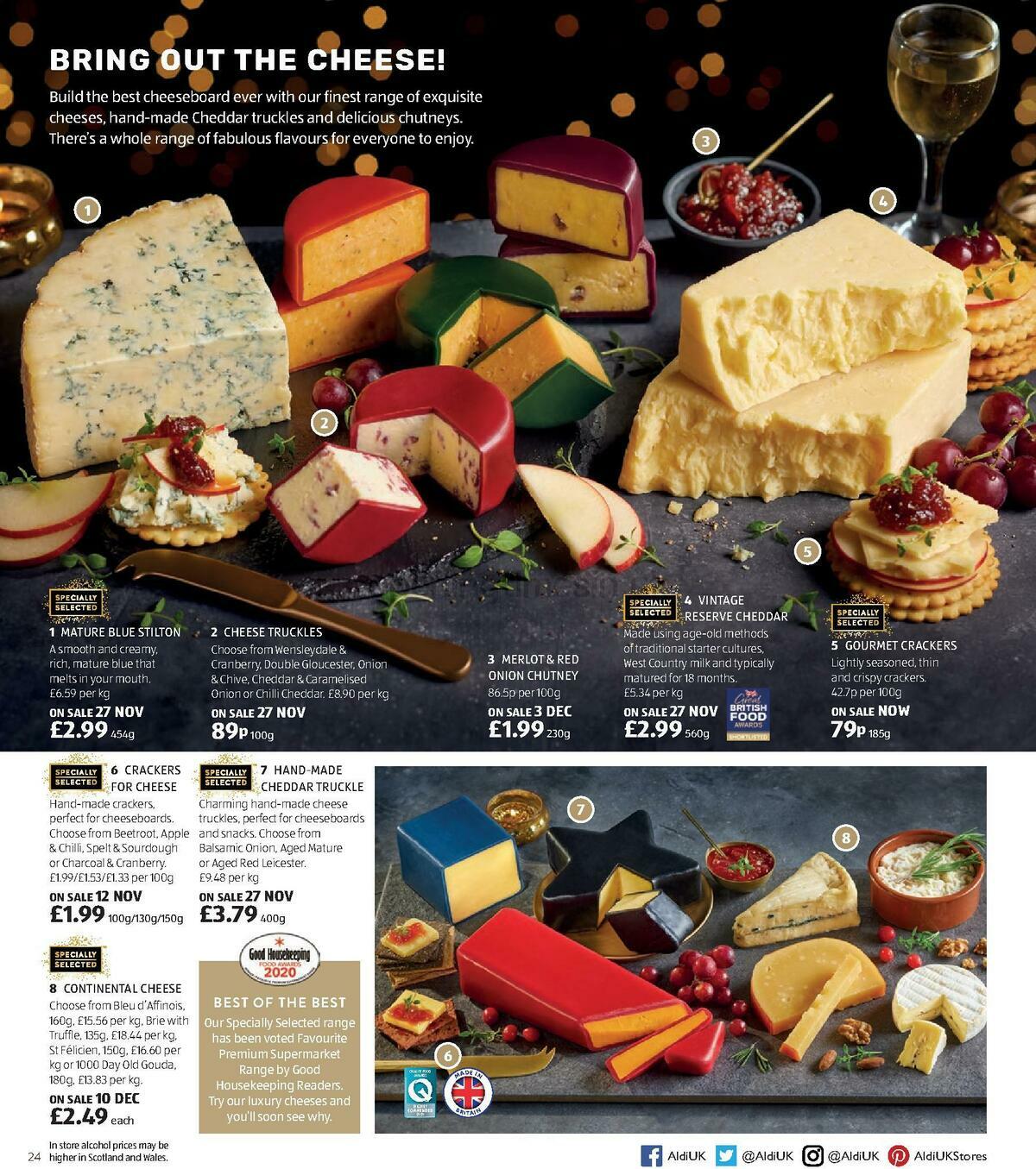 ALDI Christmas Brochure Offers from 8 November