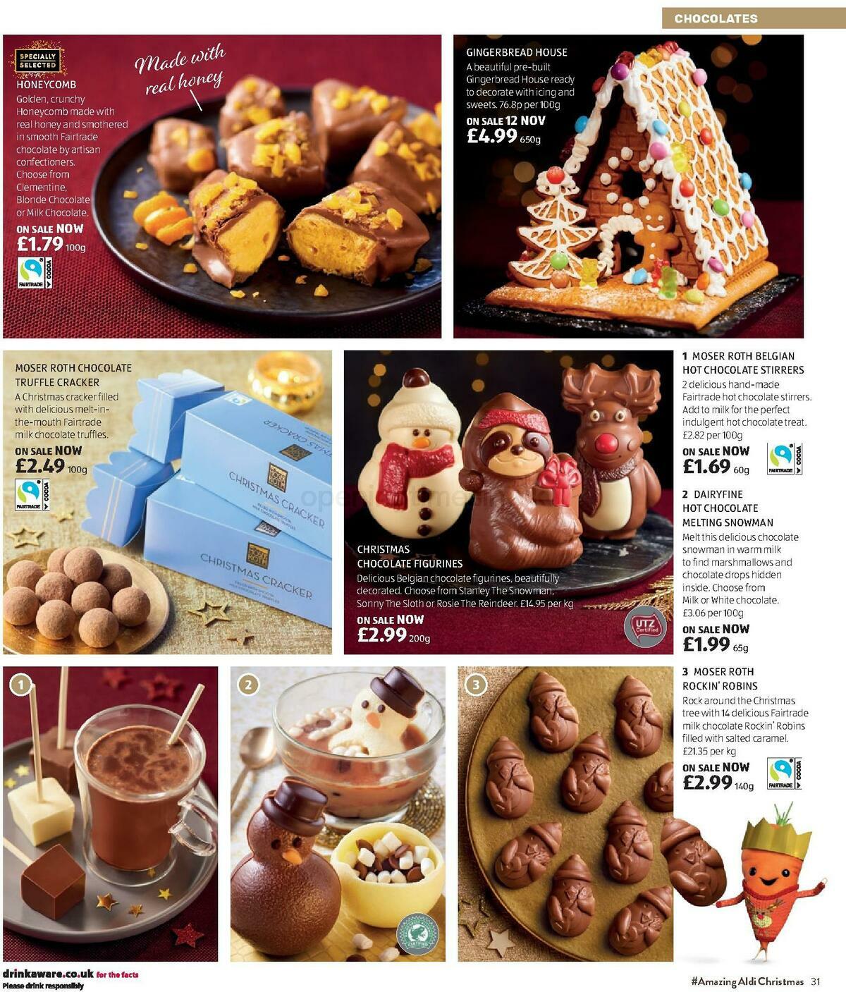 ALDI Christmas Brochure Offers from 8 November