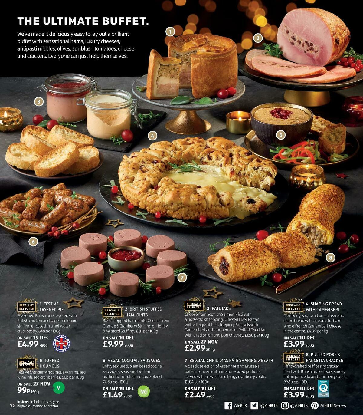 ALDI Christmas Brochure Offers from 8 November