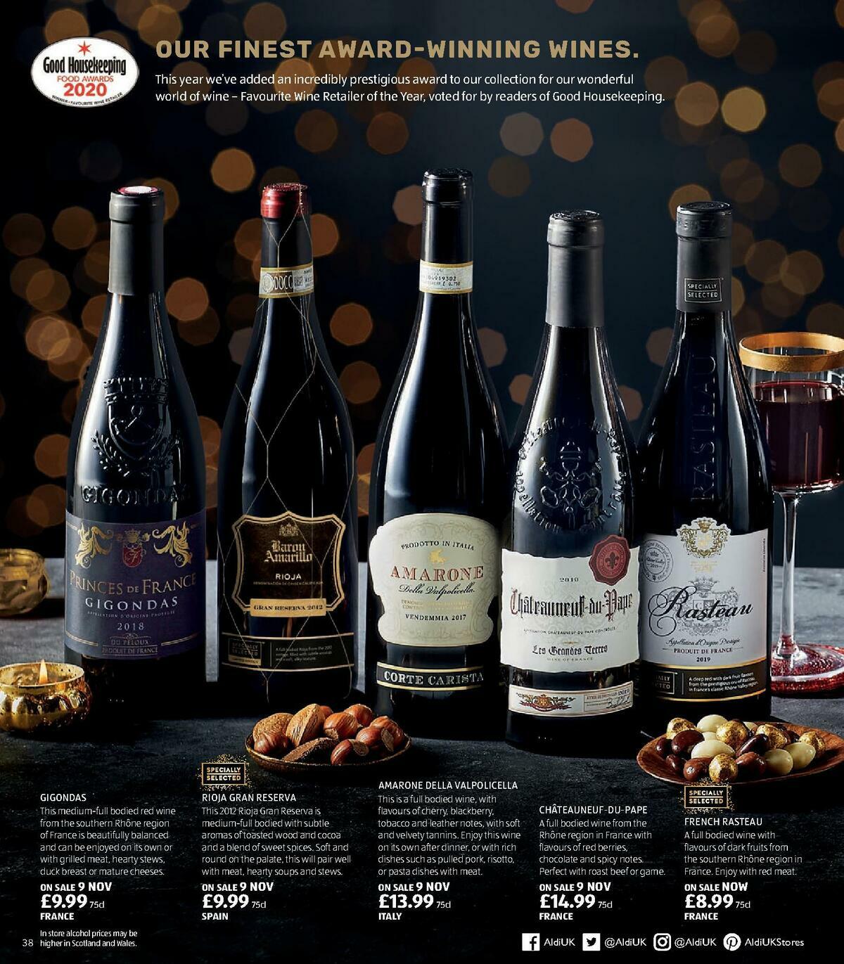 ALDI Christmas Brochure Offers from 8 November