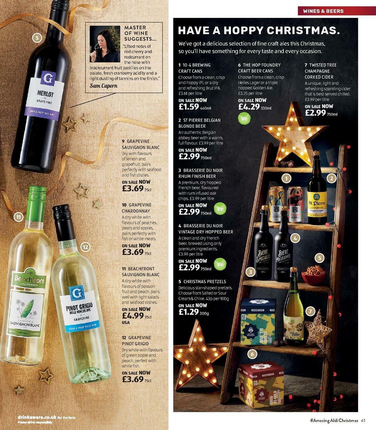 ALDI Christmas Brochure Offers from 8 November