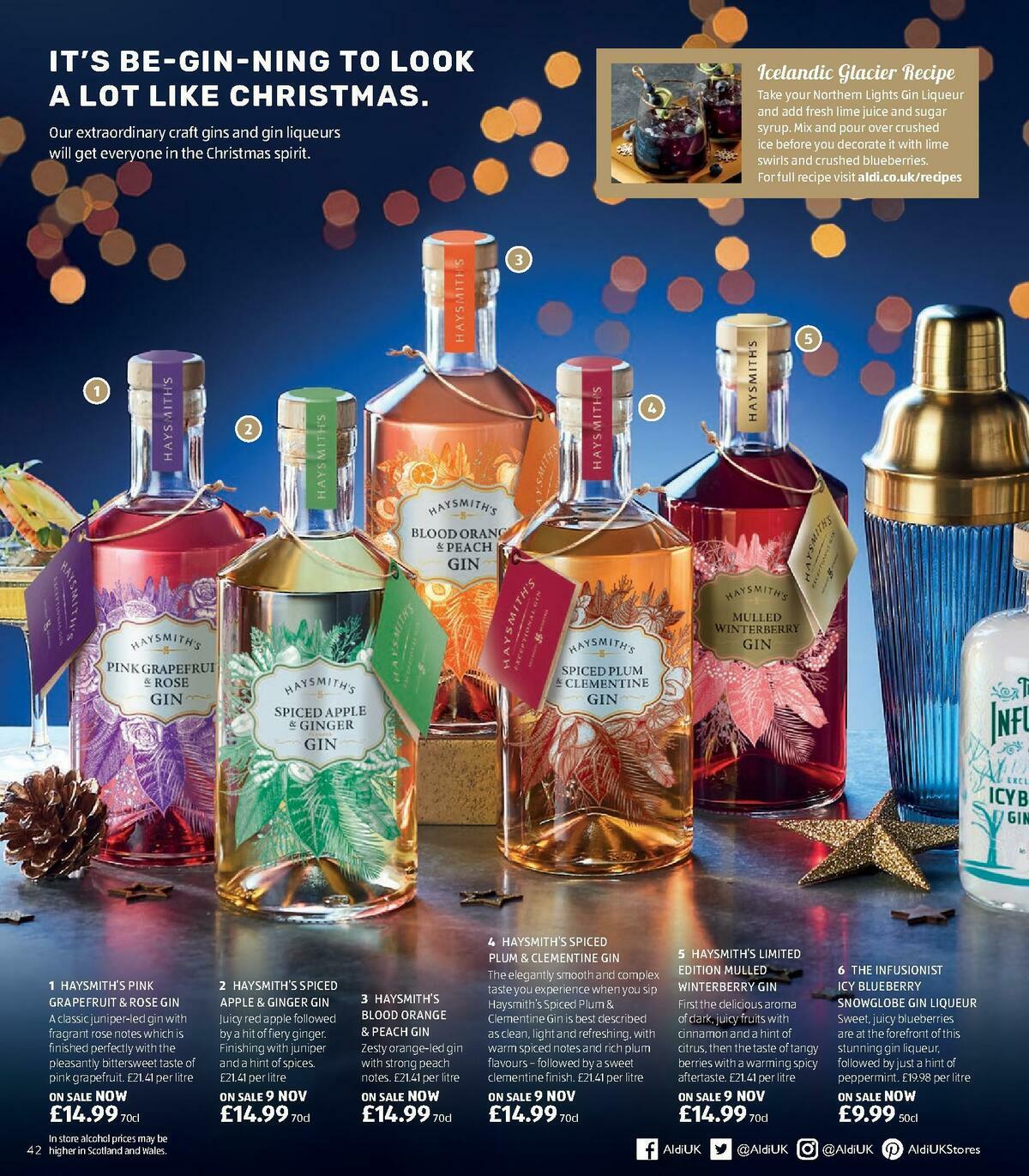 ALDI Christmas Brochure Offers from 8 November