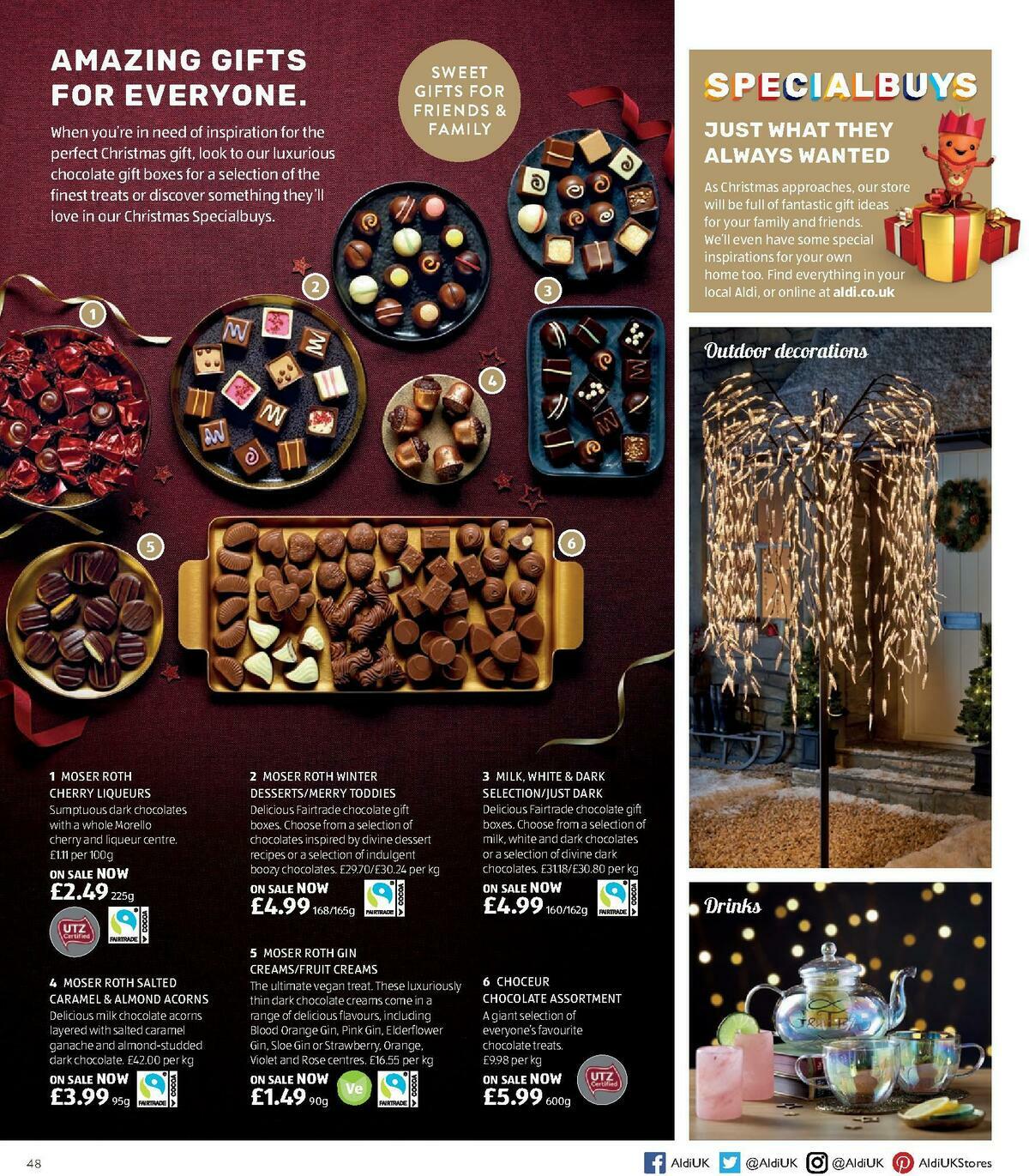 ALDI Christmas Brochure Offers from 8 November