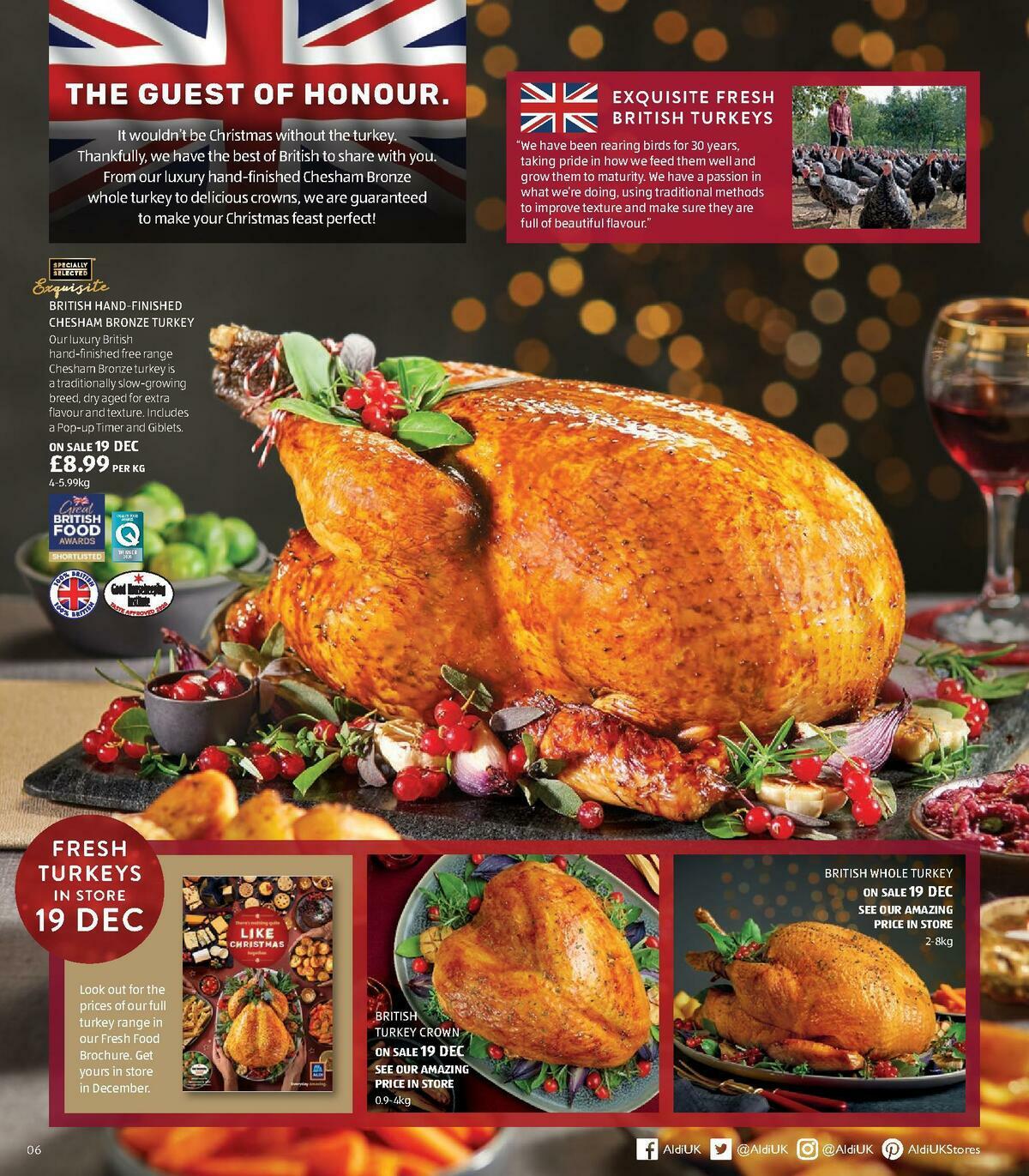 ALDI Christmas Brochure Offers from 8 November