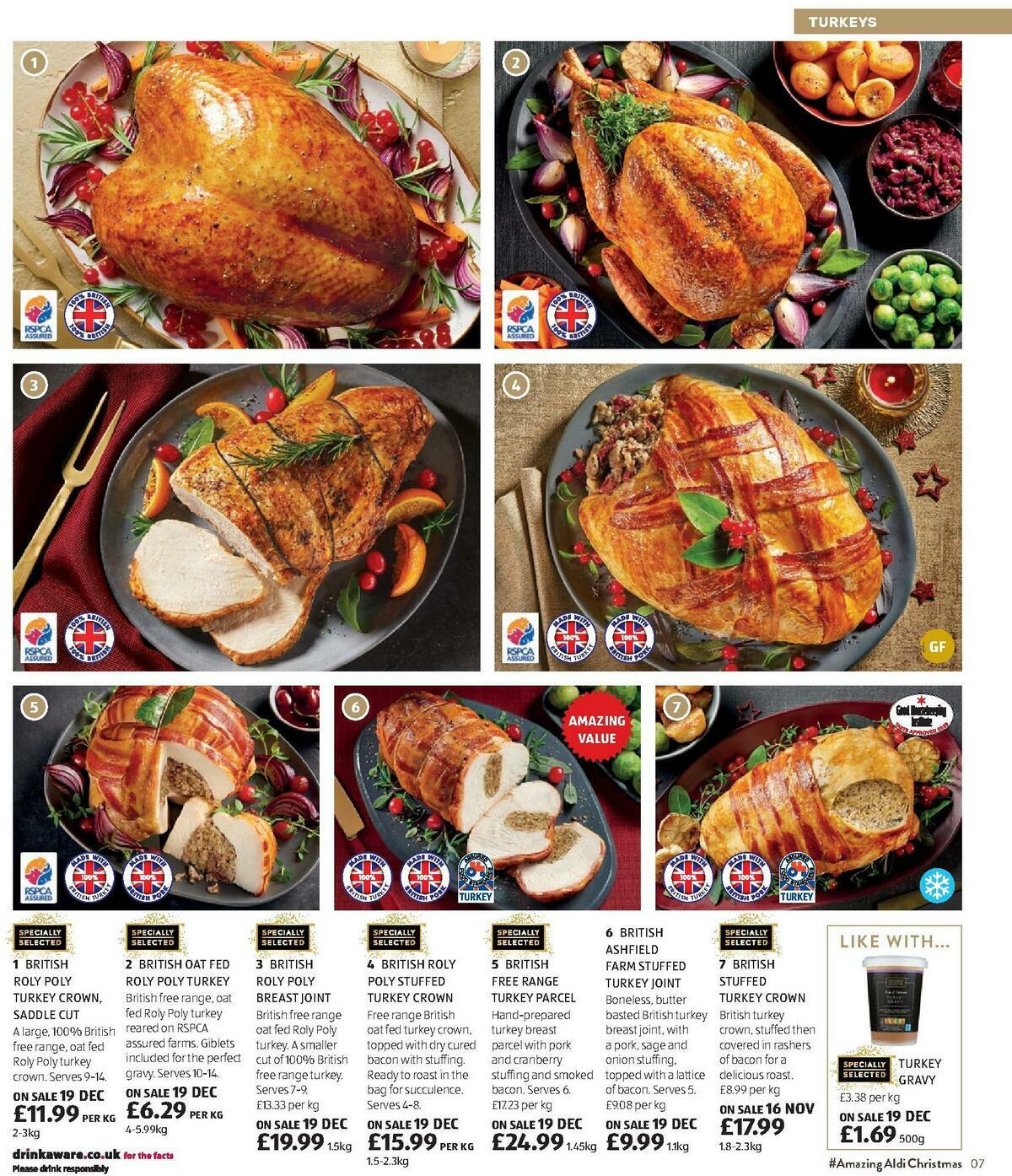 ALDI Christmas Brochure Offers from 8 November