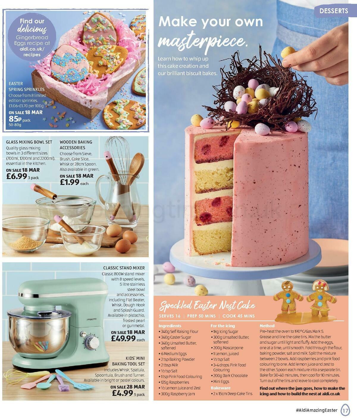 ALDI Easter Brochure Offers from 15 March