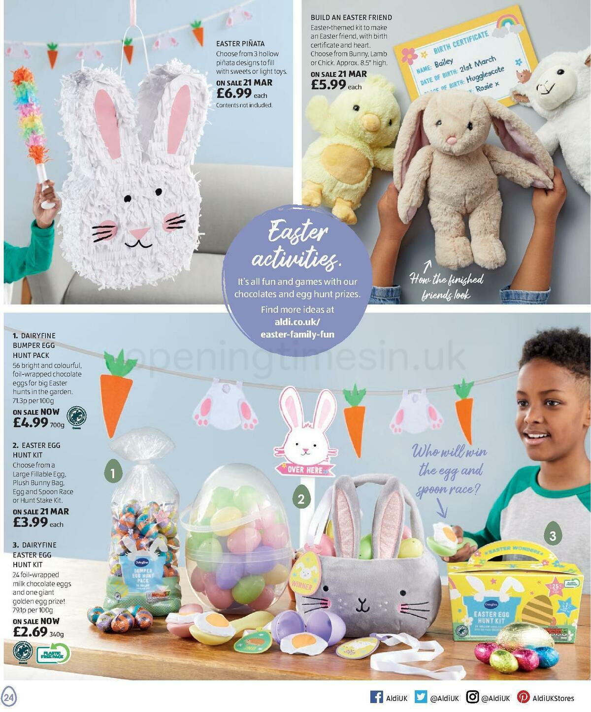 ALDI Easter Brochure Offers from 15 March