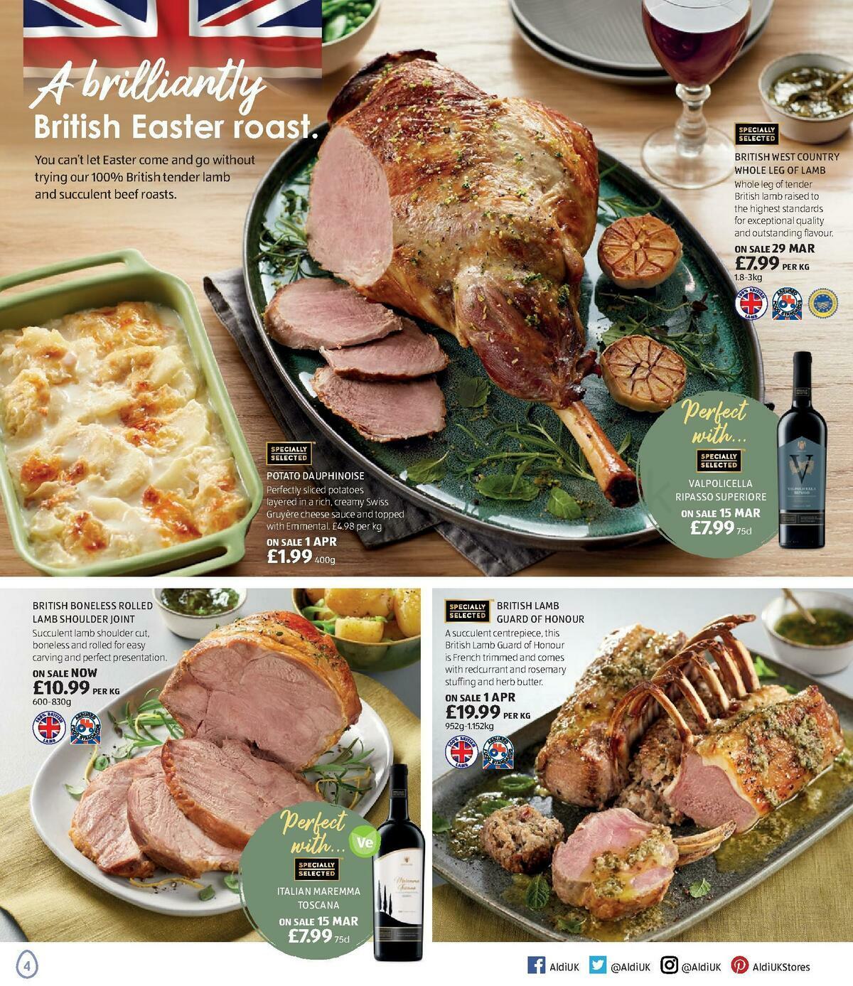 ALDI Easter Brochure Offers from 15 March