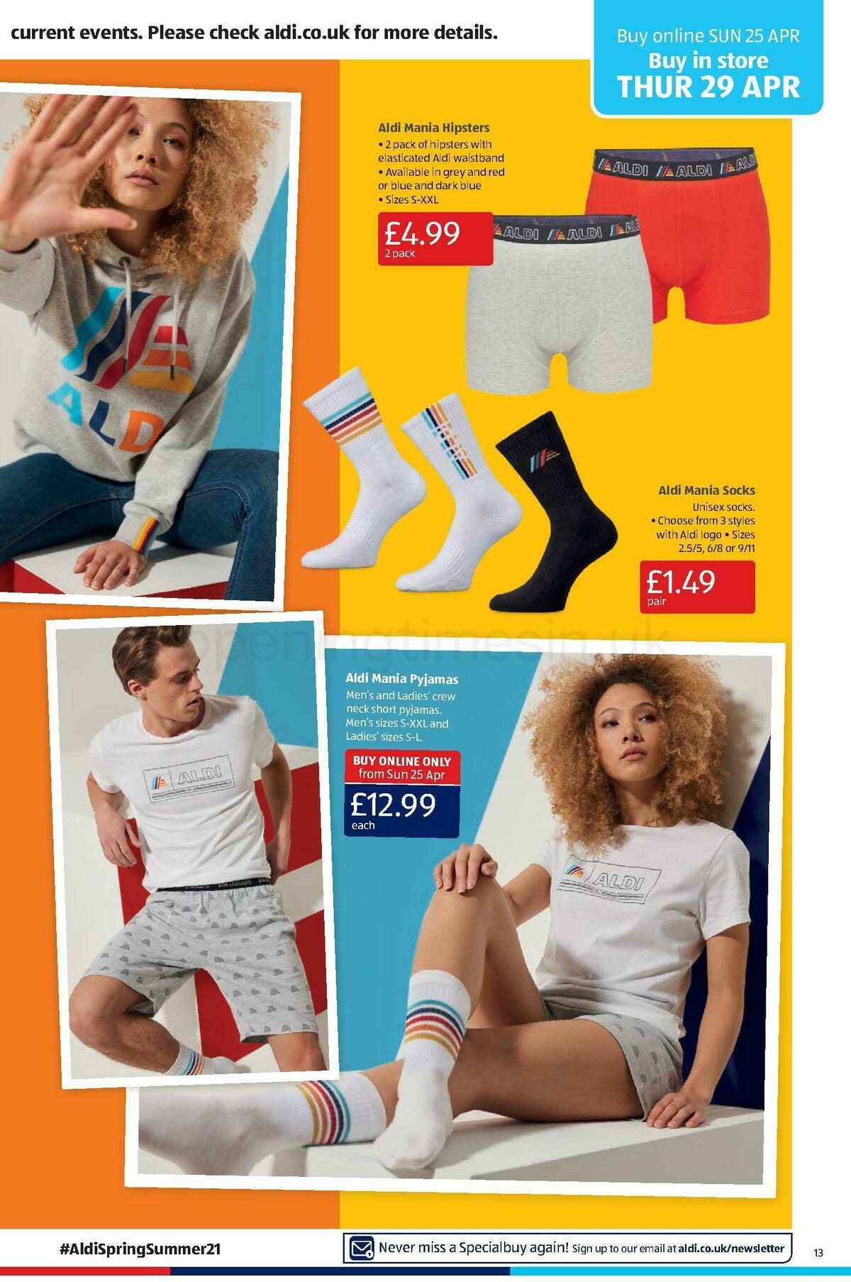 ALDI Offers from 25 April