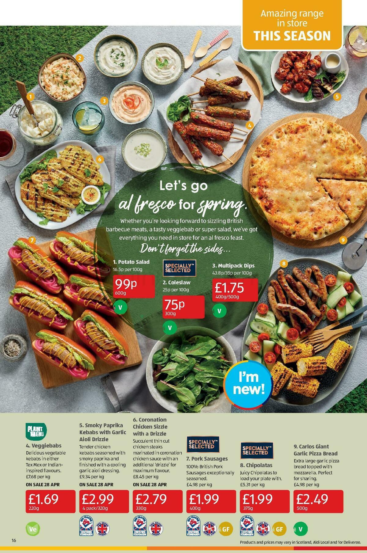 ALDI Offers from 25 April