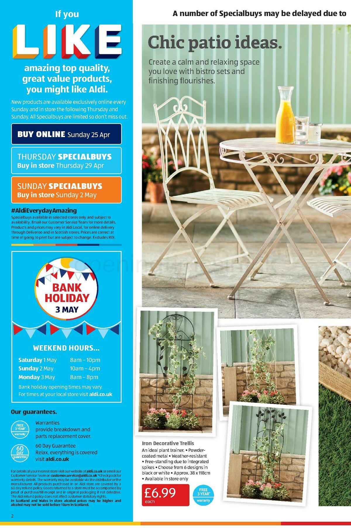 ALDI Offers from 25 April