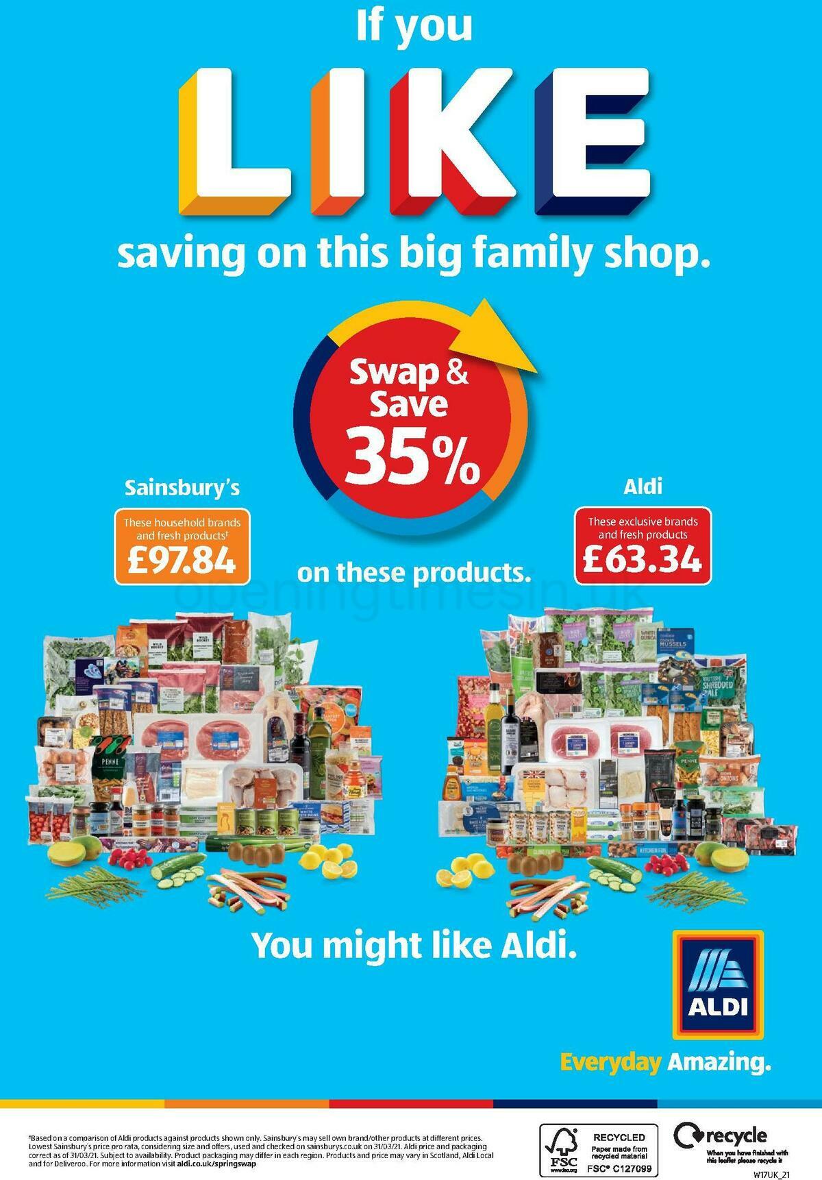 ALDI Offers from 25 April