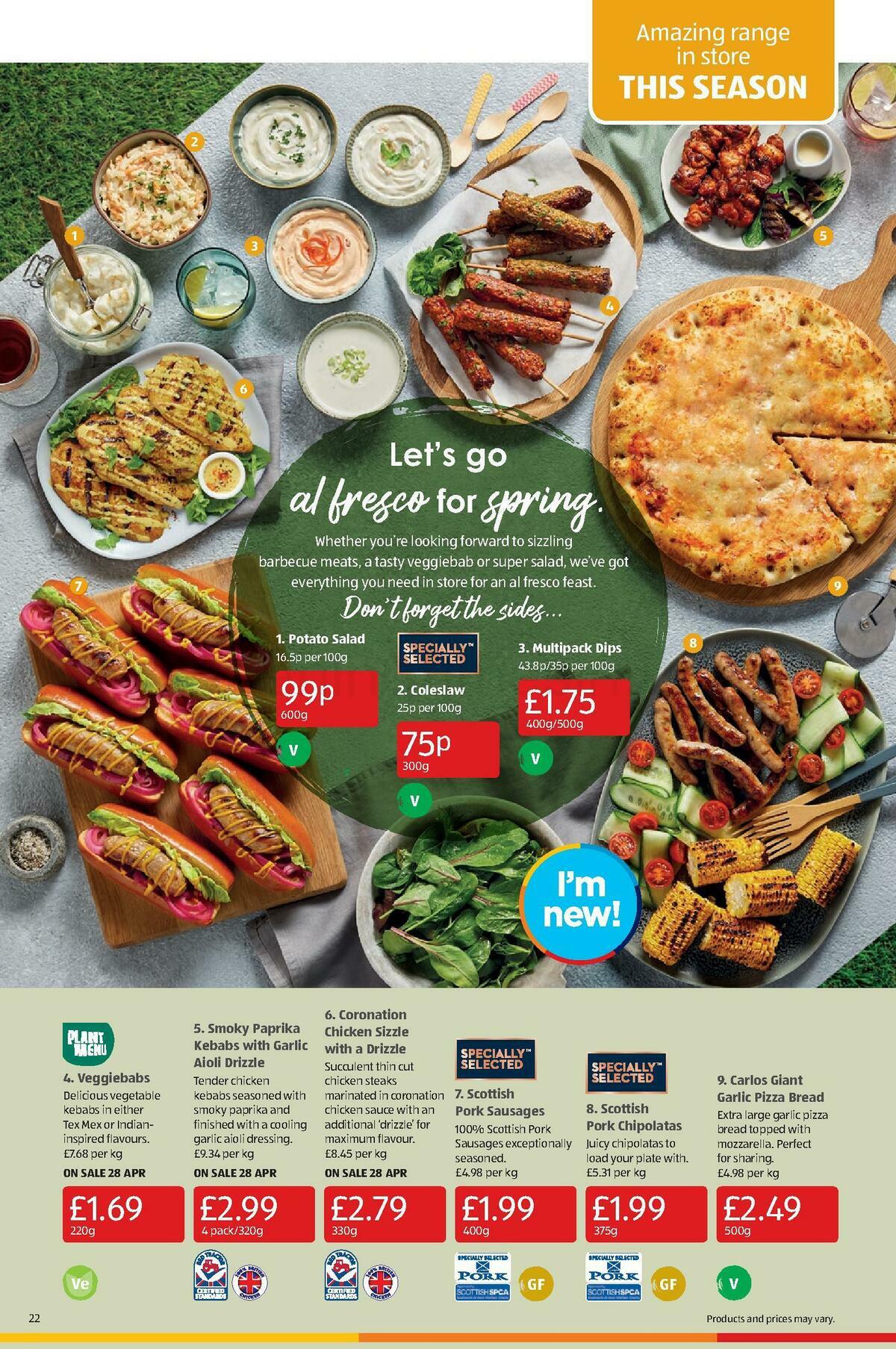 ALDI Scottish Offers from 25 April