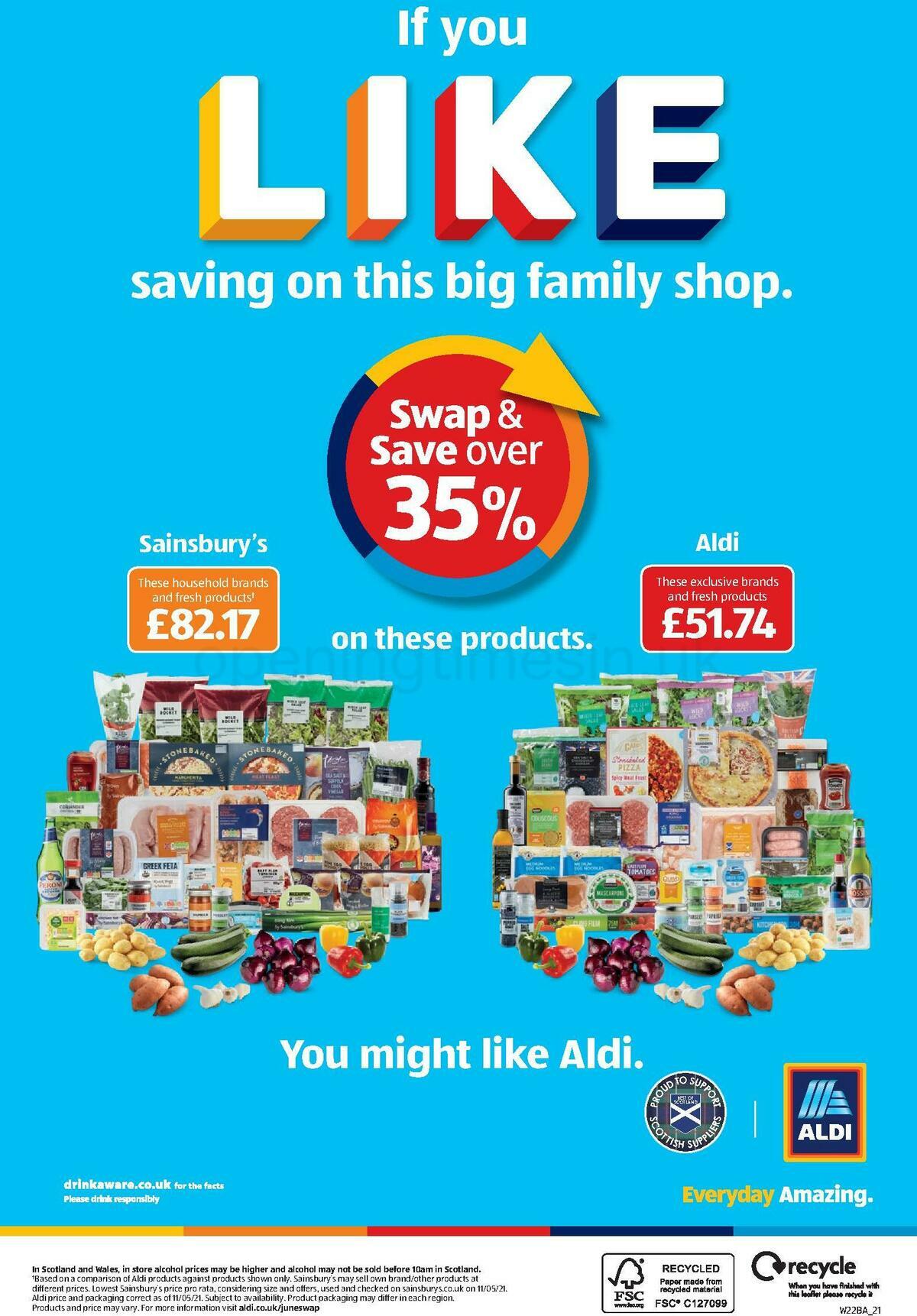 ALDI Scottish Offers from 30 May