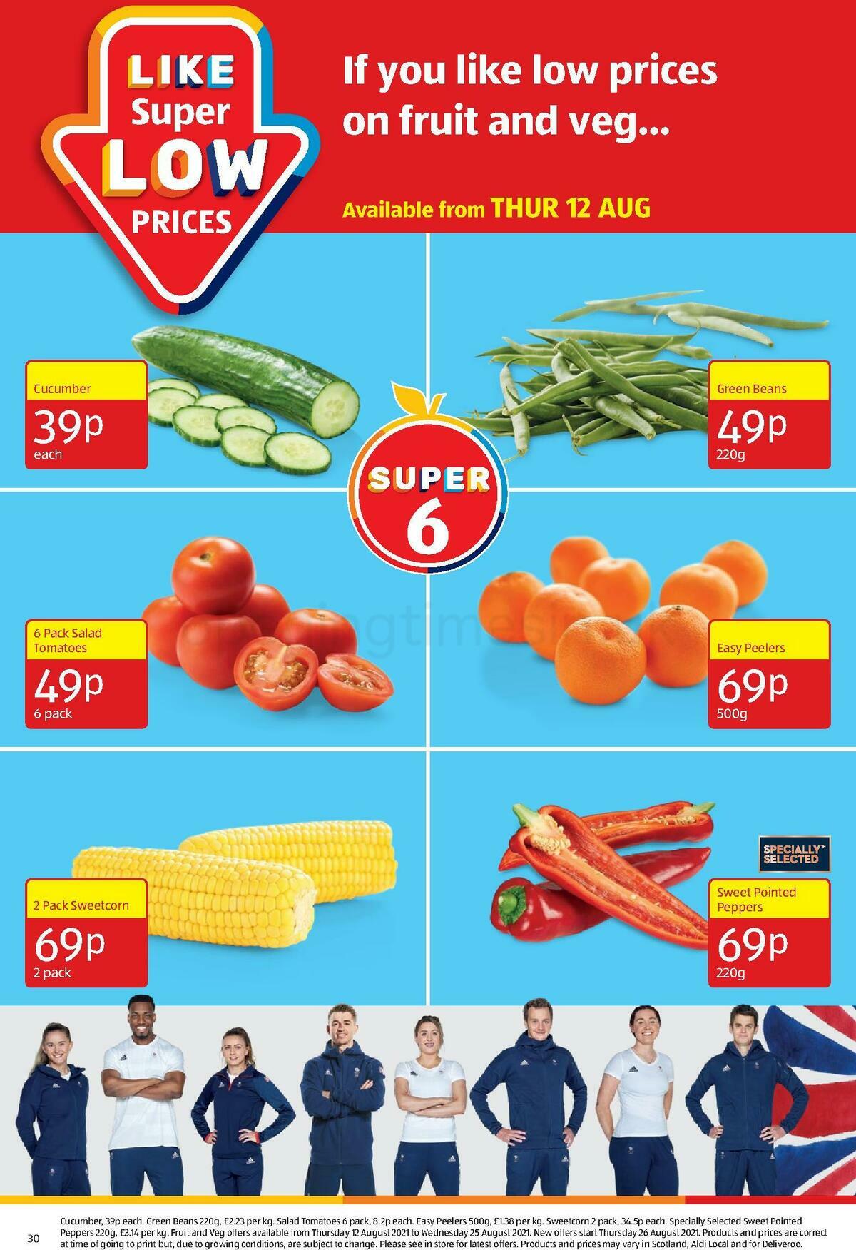 ALDI Offers from 15 August