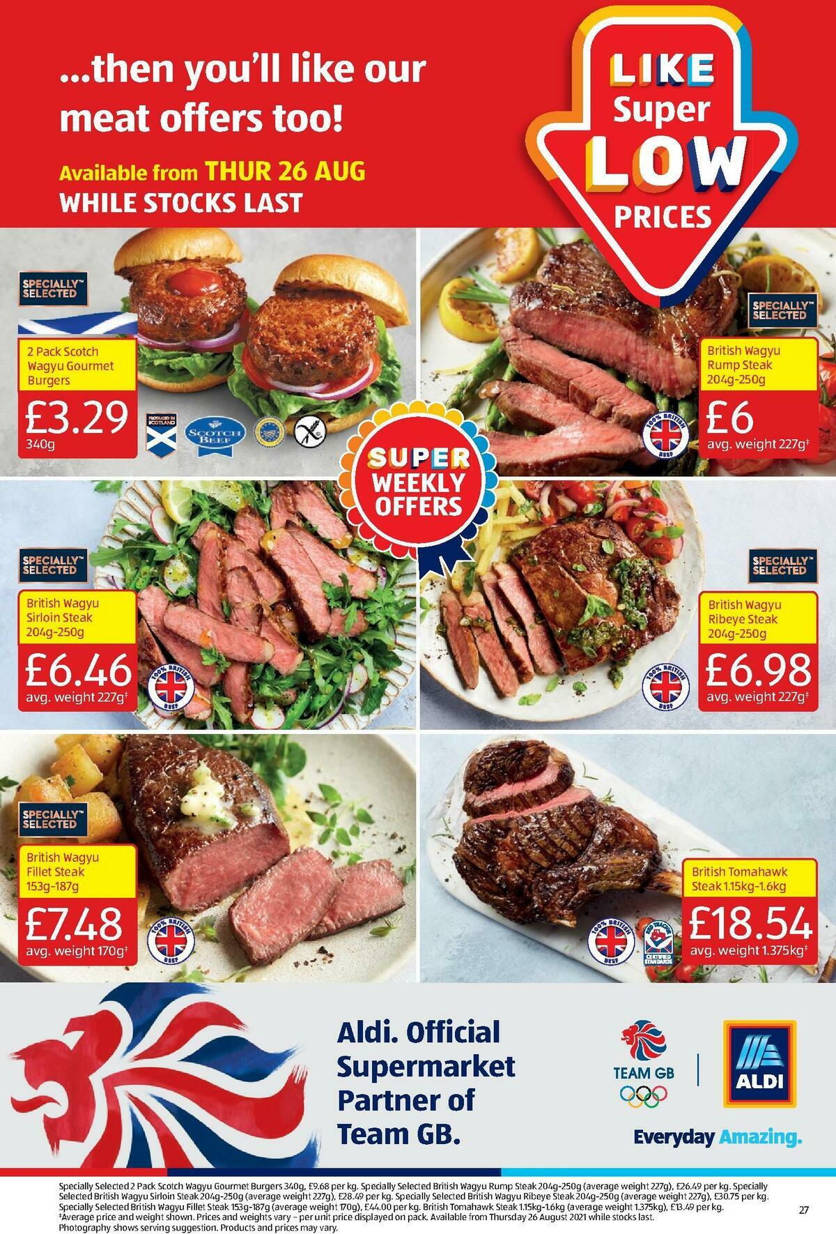 ALDI Scottish Offers from 22 August