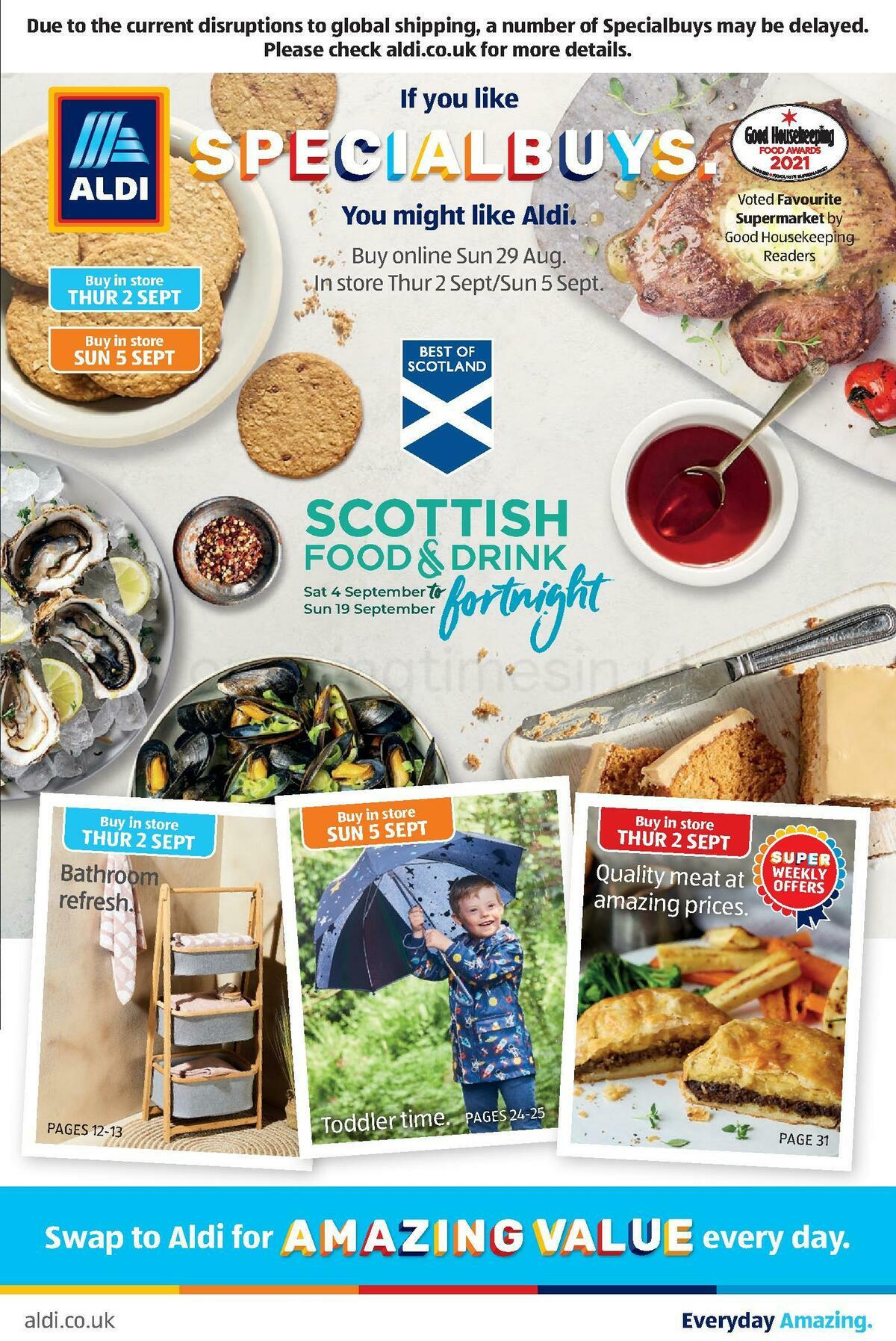 ALDI Scottish Offers from 29 August