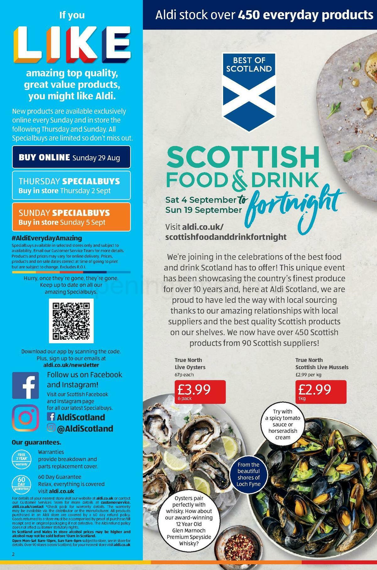 ALDI Scottish Offers from 29 August