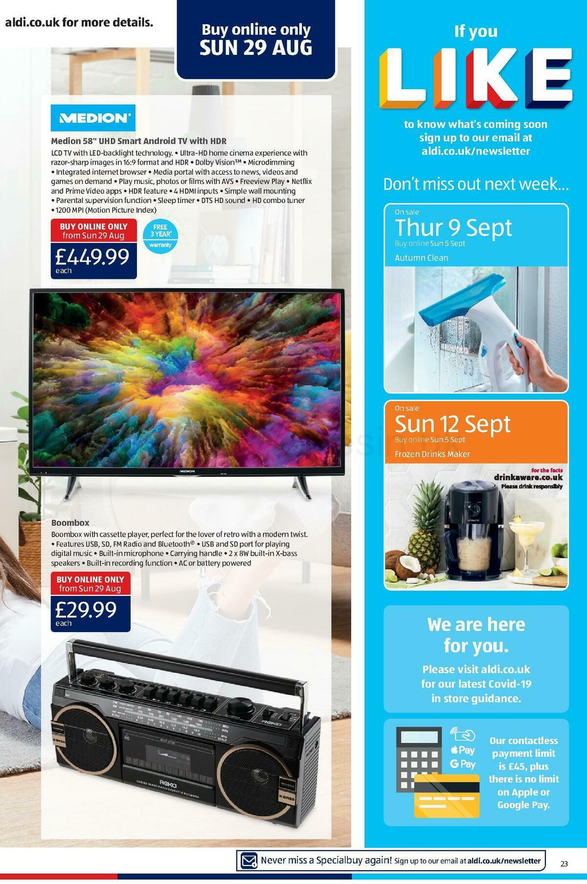 ALDI Scottish Offers from 29 August