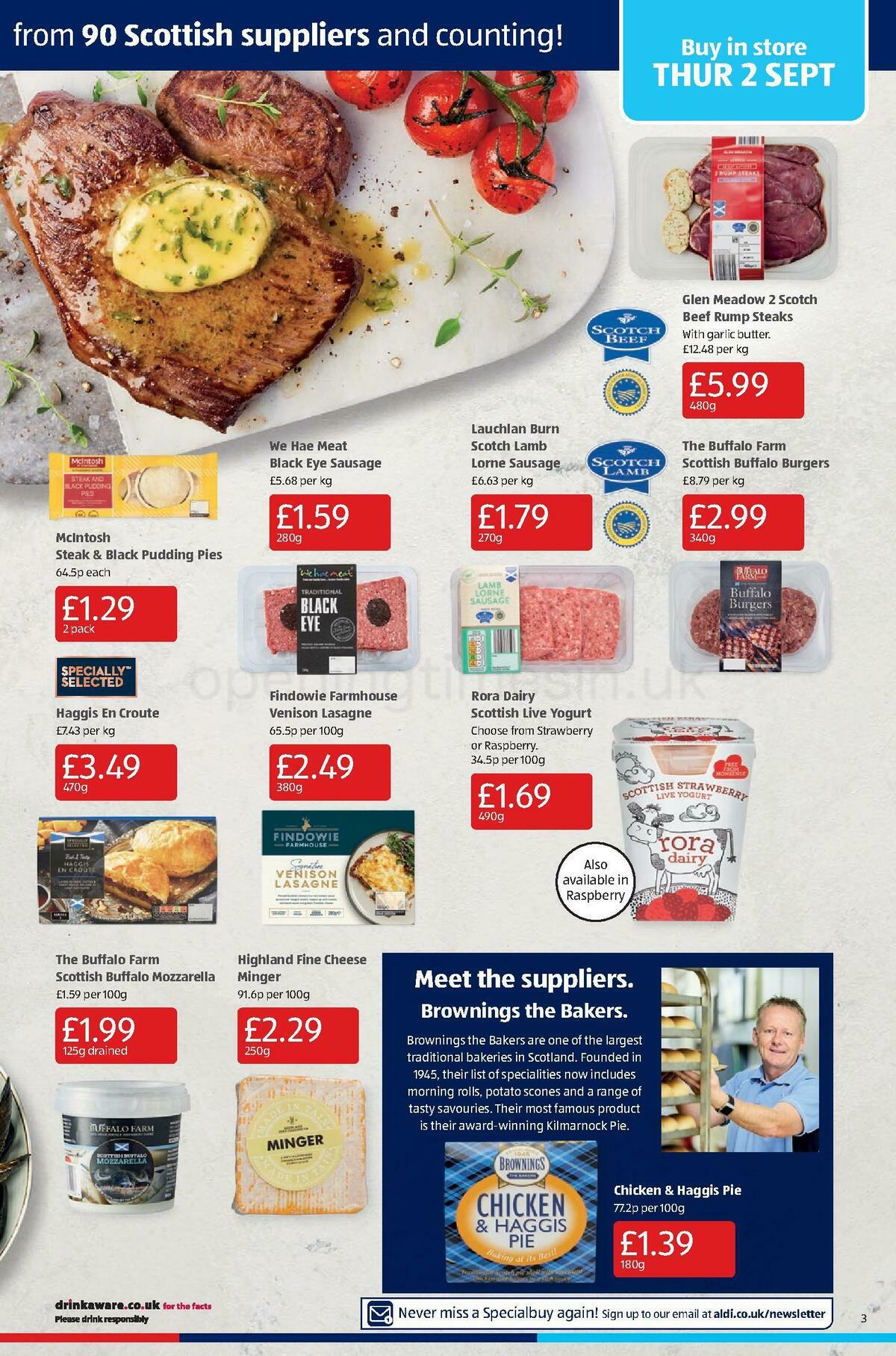 ALDI Scottish Offers from 29 August