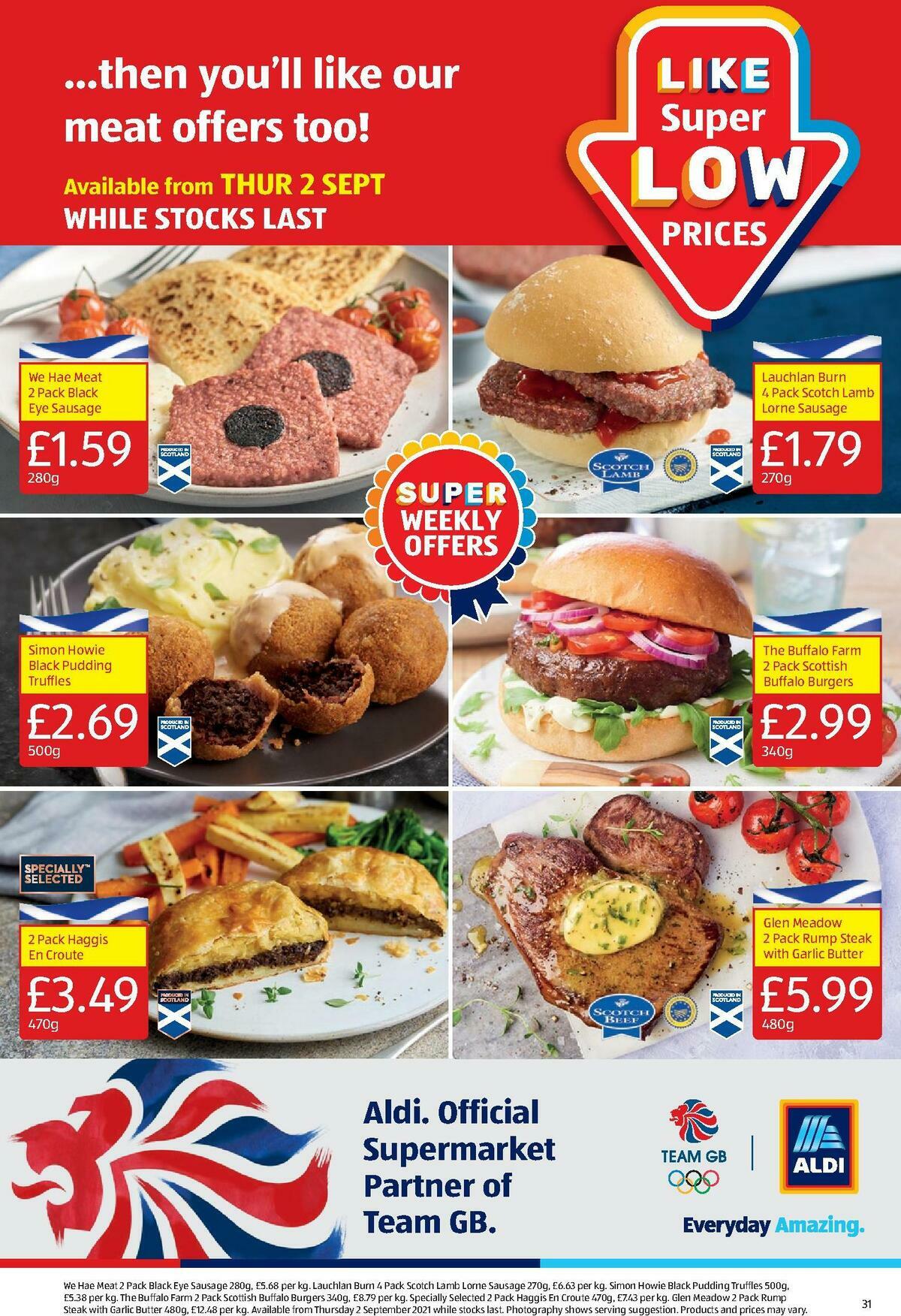 ALDI Scottish Offers from 29 August