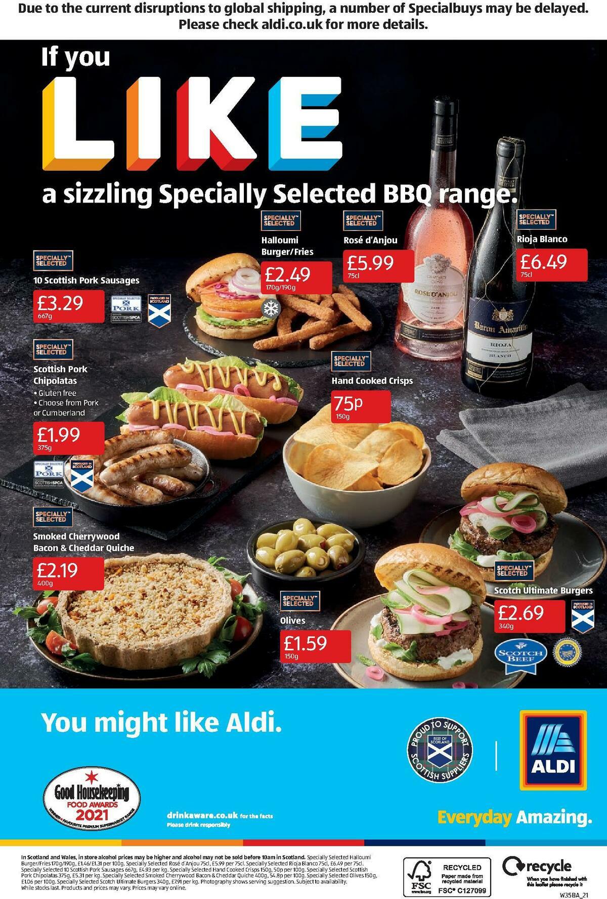 ALDI Scottish Offers from 29 August