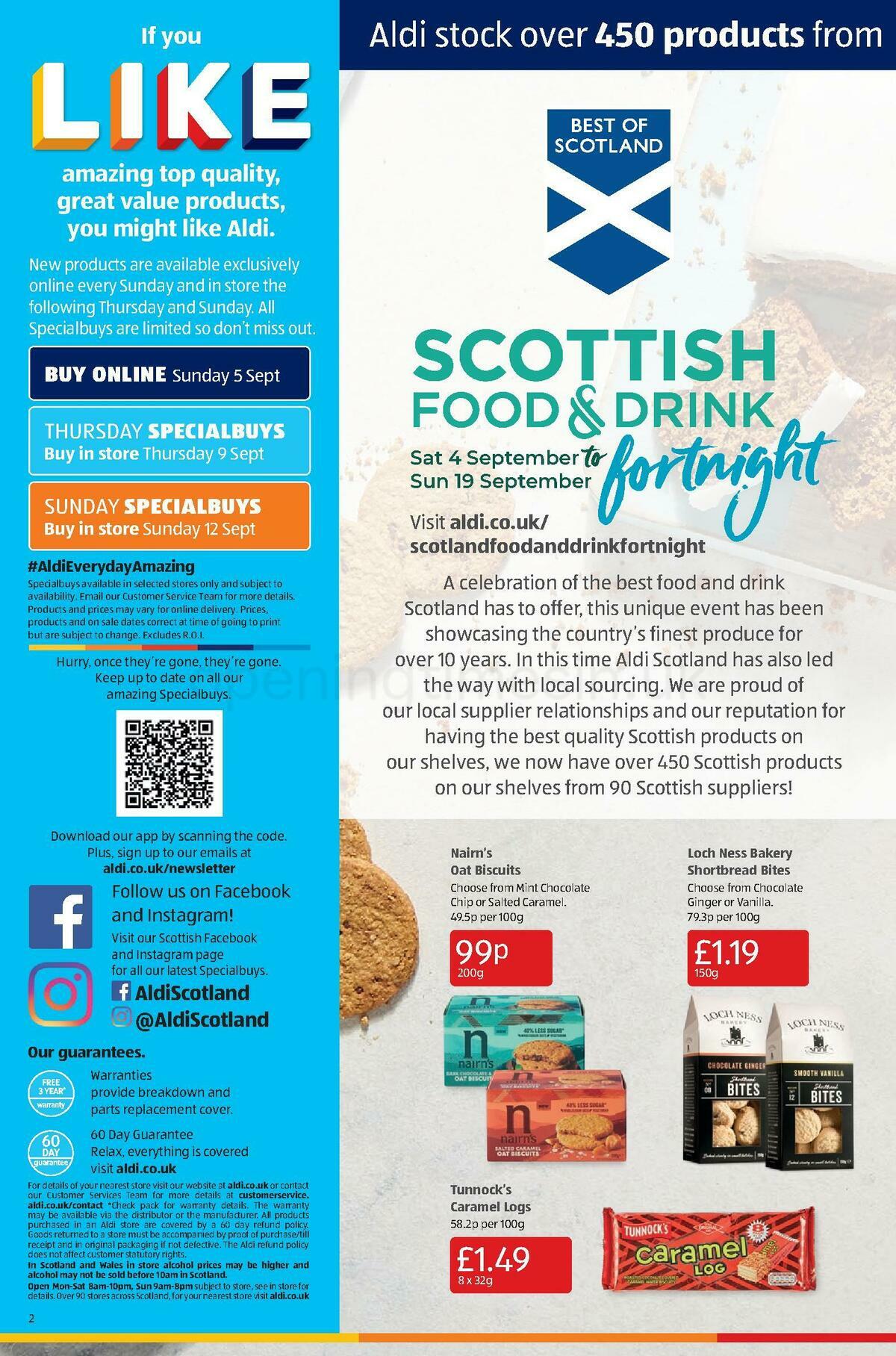 ALDI Scottish Offers from 5 September