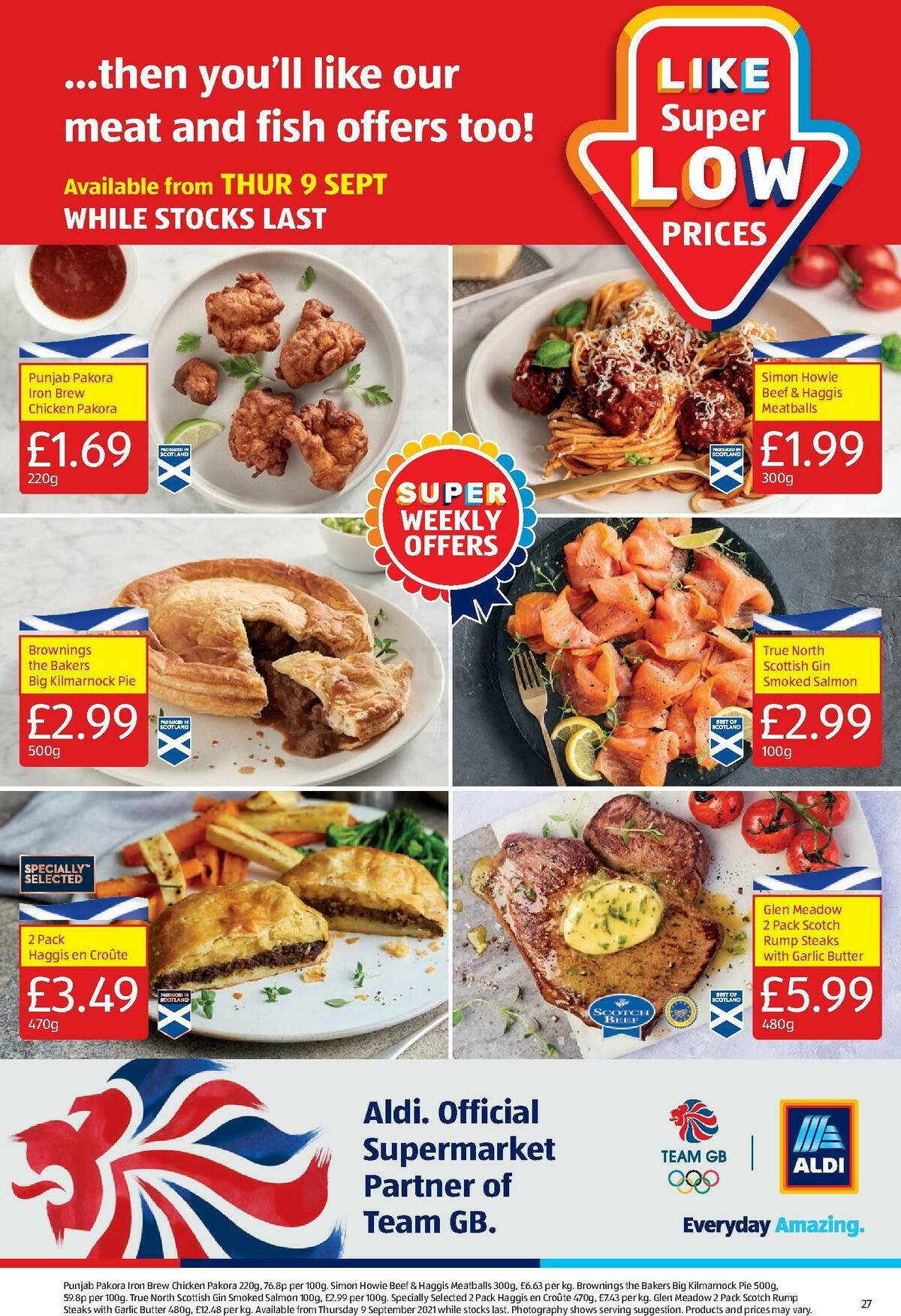 ALDI Scottish Offers from 5 September