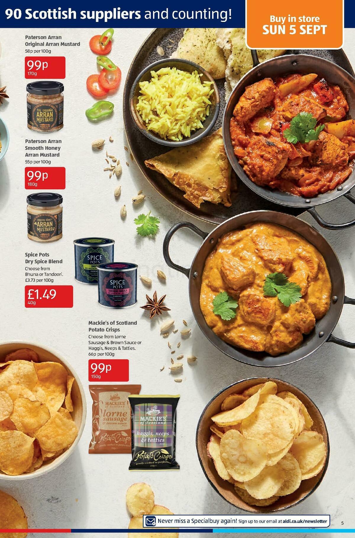 ALDI Scottish Offers from 5 September