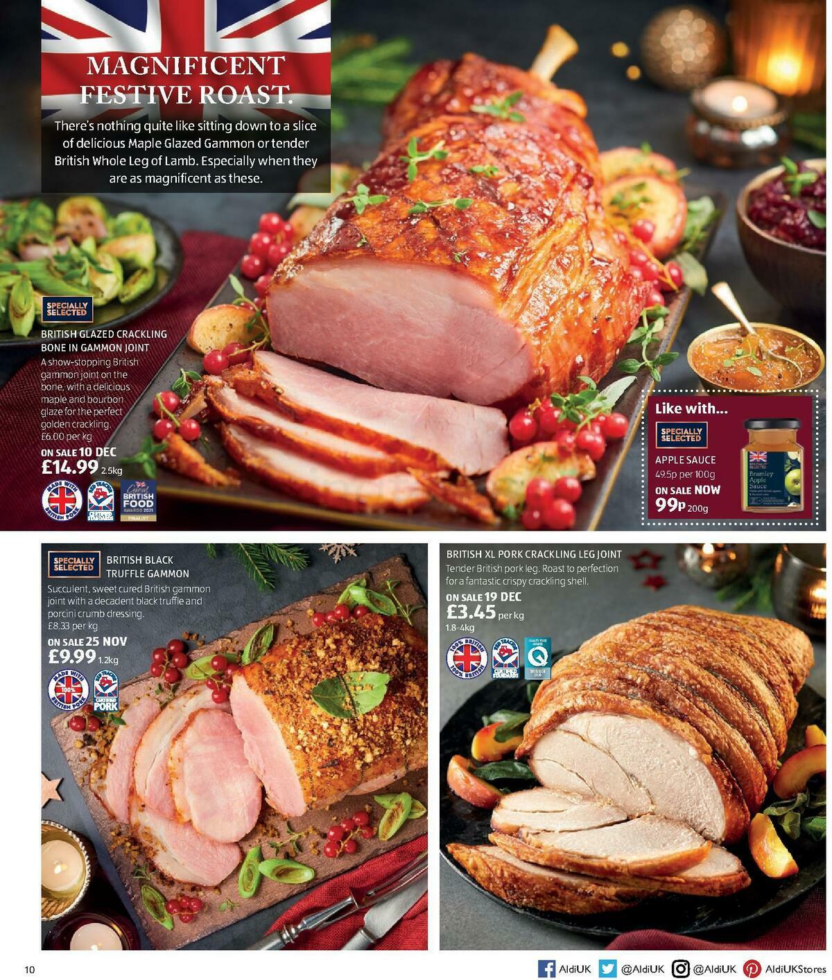 ALDI Christmas Brochure Offers from 10 November