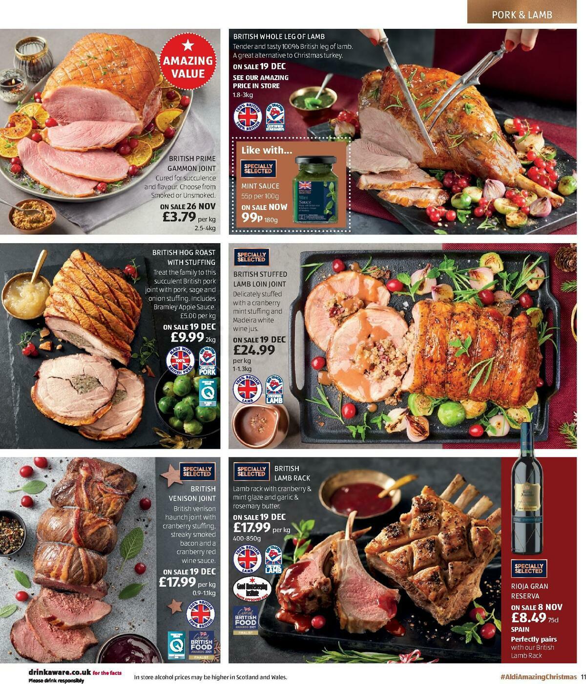 ALDI Christmas Brochure Offers from 10 November