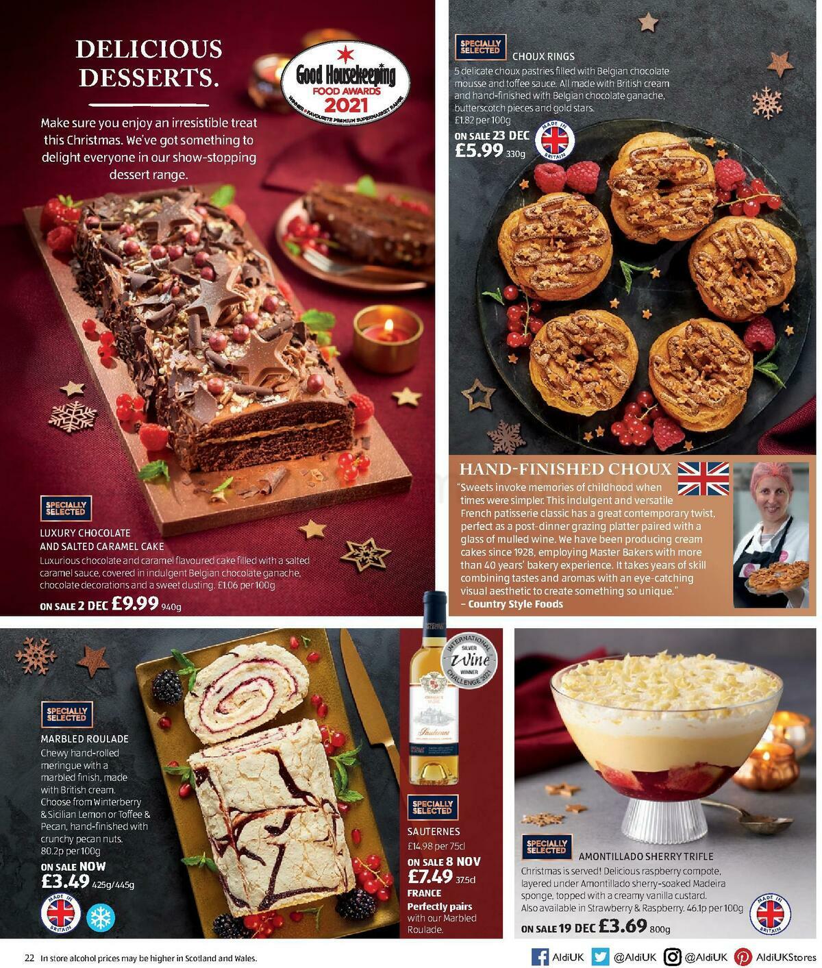 ALDI Christmas Brochure Offers from 10 November