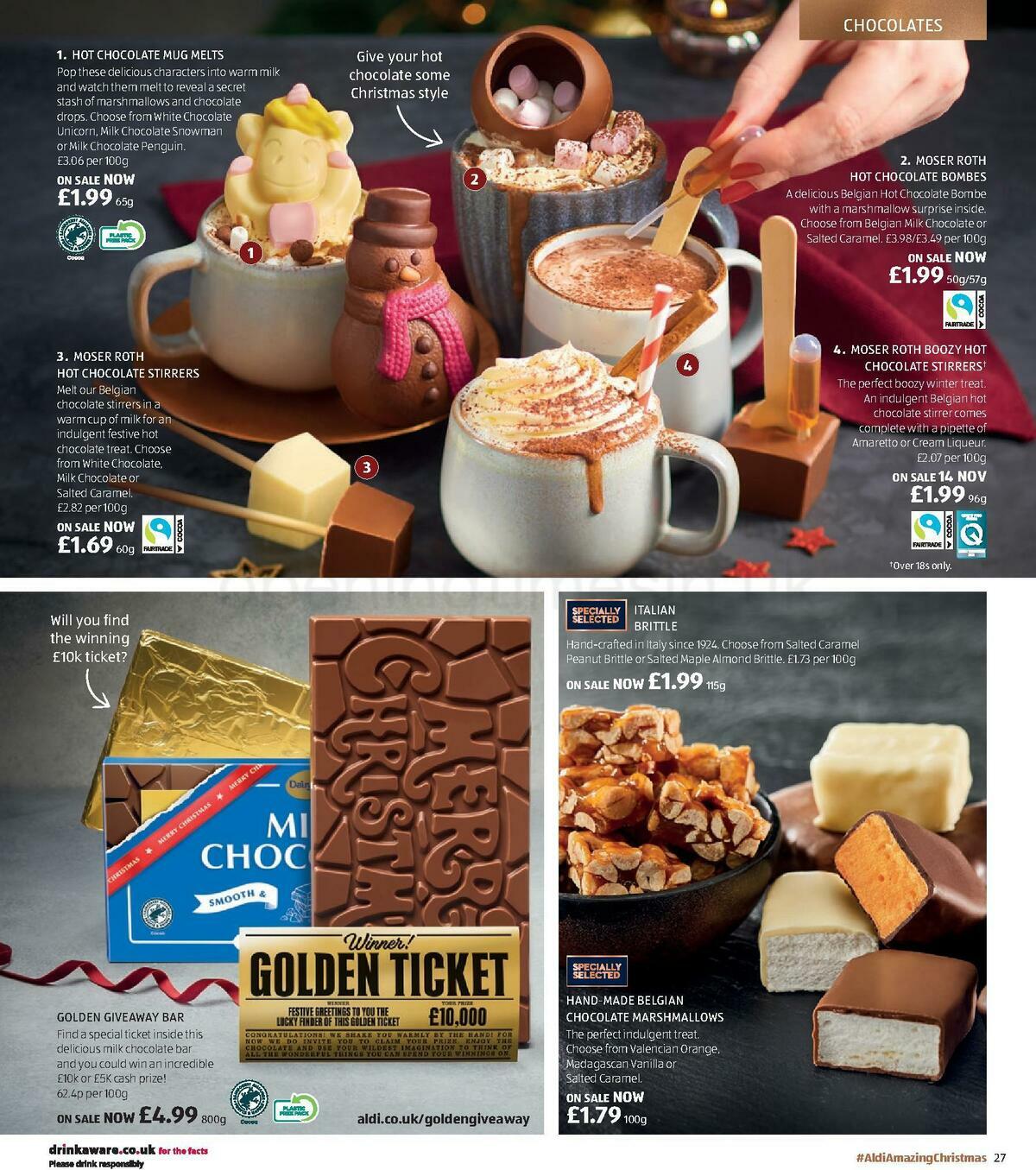 ALDI Christmas Brochure Offers from 10 November