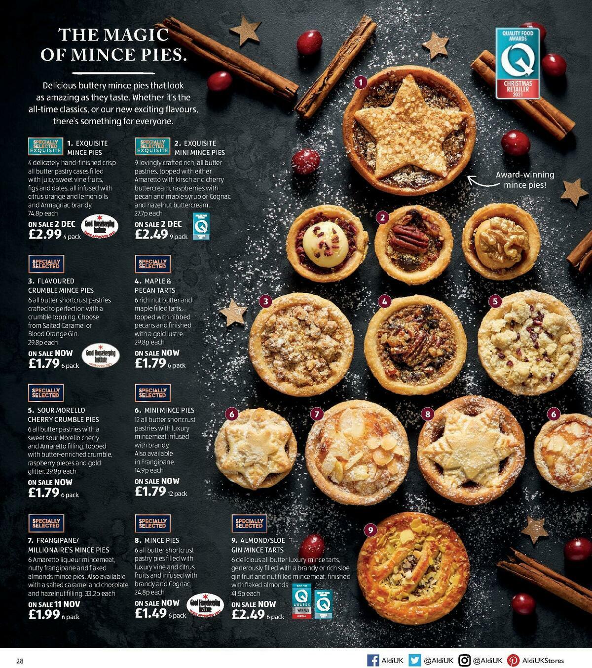 ALDI Christmas Brochure Offers from 10 November