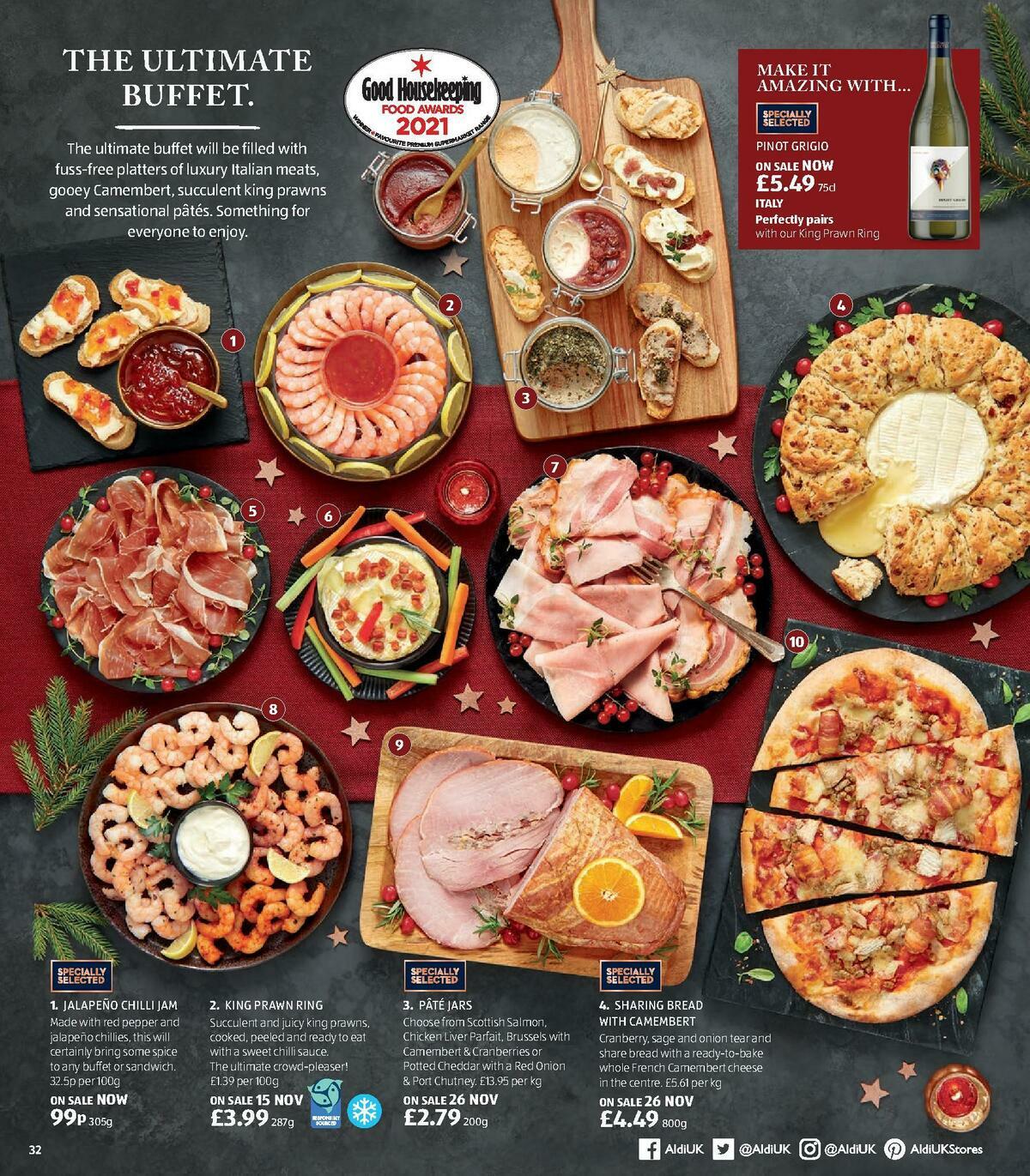 ALDI Christmas Brochure Offers from 10 November