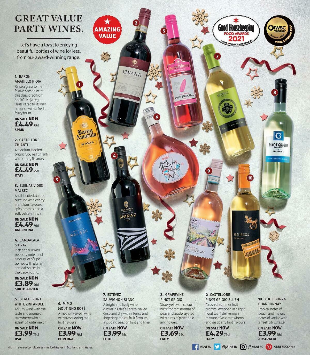 ALDI Christmas Brochure Offers from 10 November