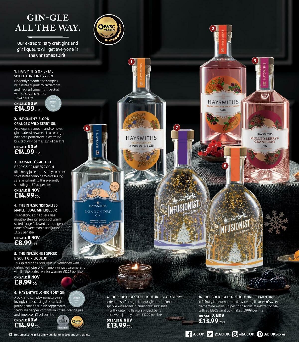 ALDI Christmas Brochure Offers from 10 November